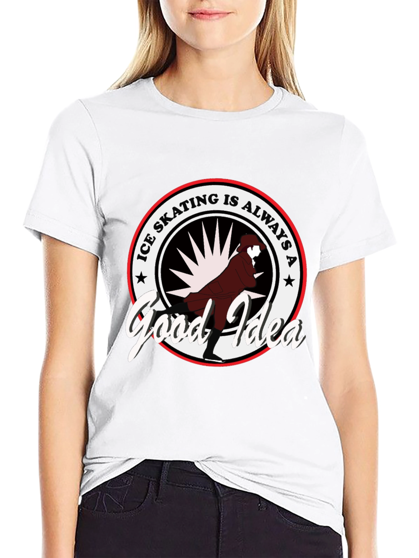 Ice Skating is Always a Good Idea T-Shirt