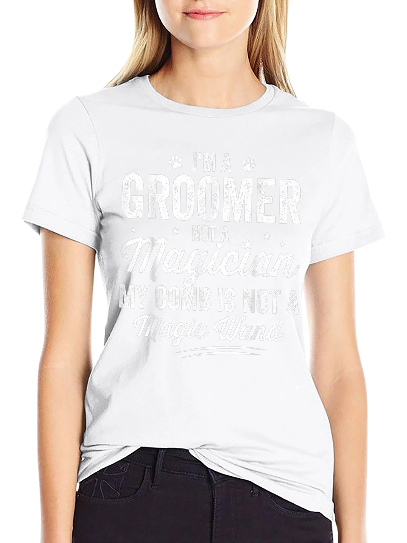 Groomer T-Shirt - Im a Groomer Not a Magician