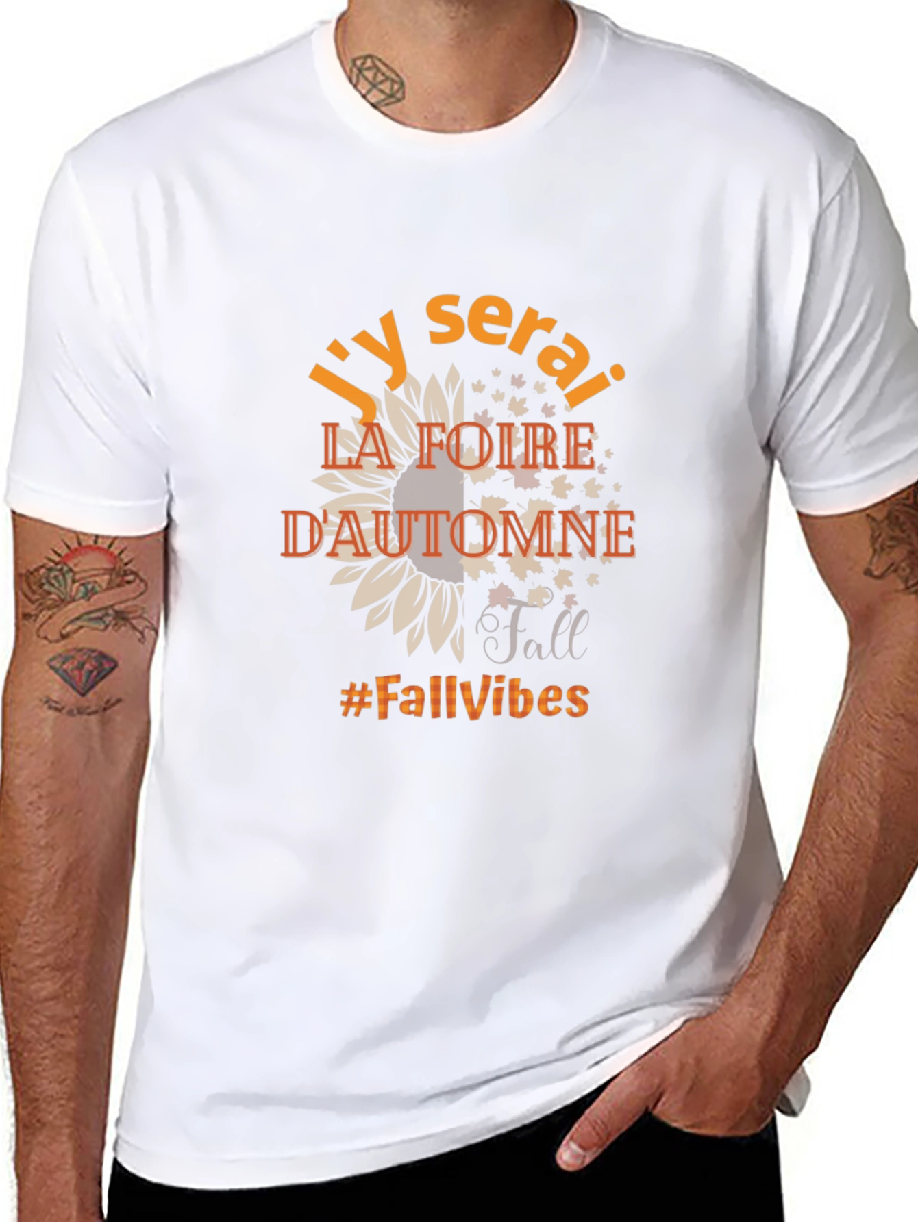 Fall Vibes T-Shirt - Jy Serai La Foire Dautomne