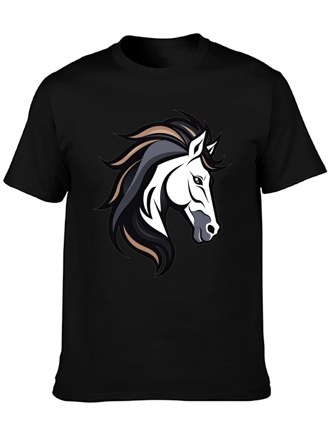 Horse Graphic Tee - Cool Animal Design