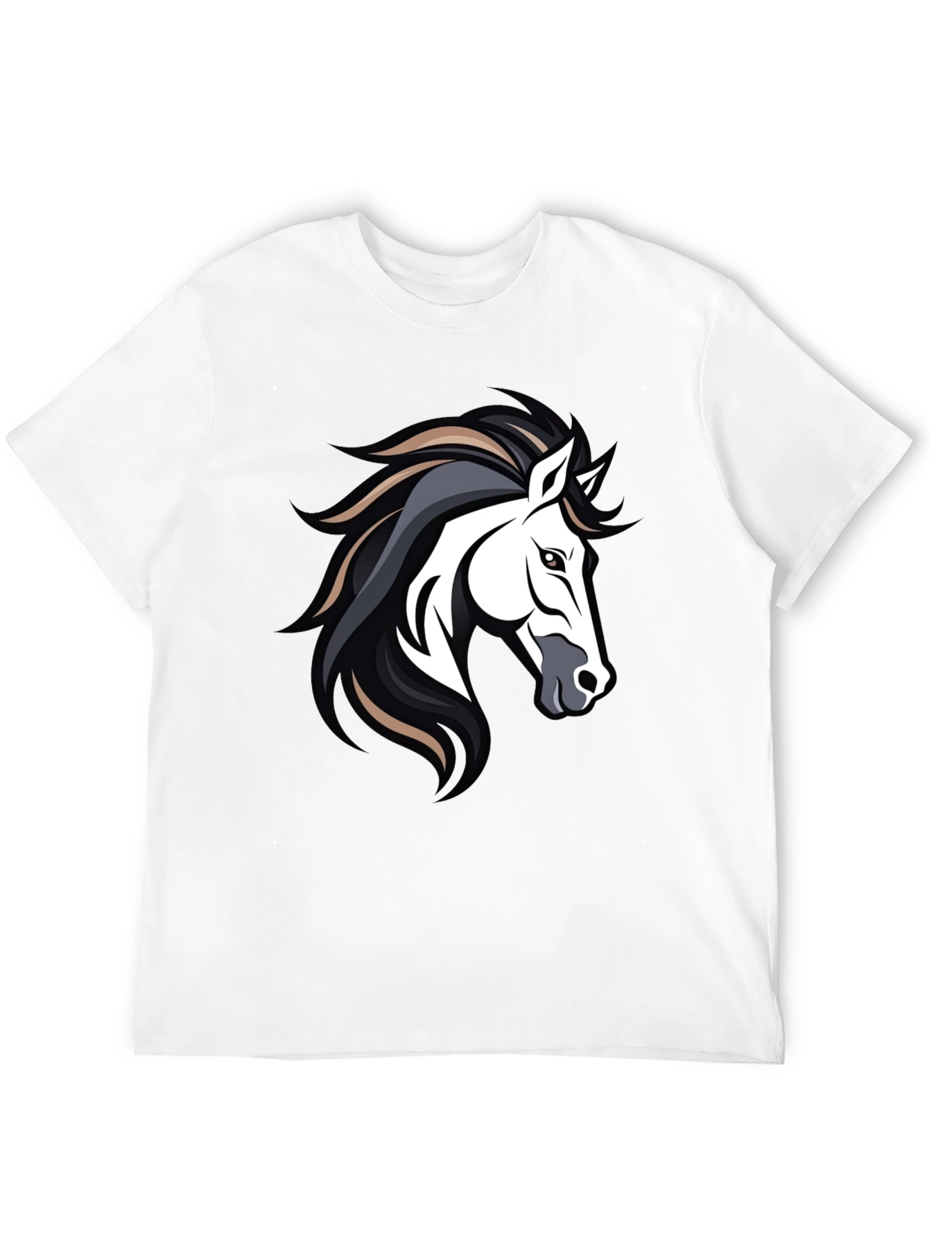 Horse Graphic Tee - Cool Animal Design