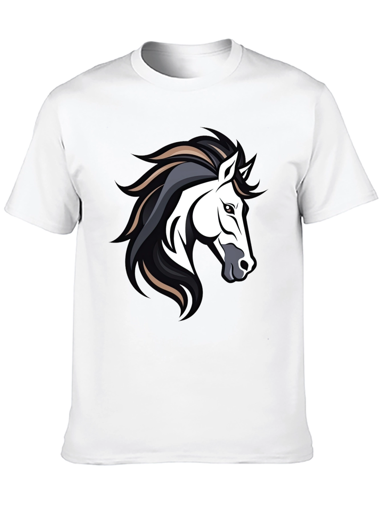 Horse Graphic Tee - Cool Animal Design