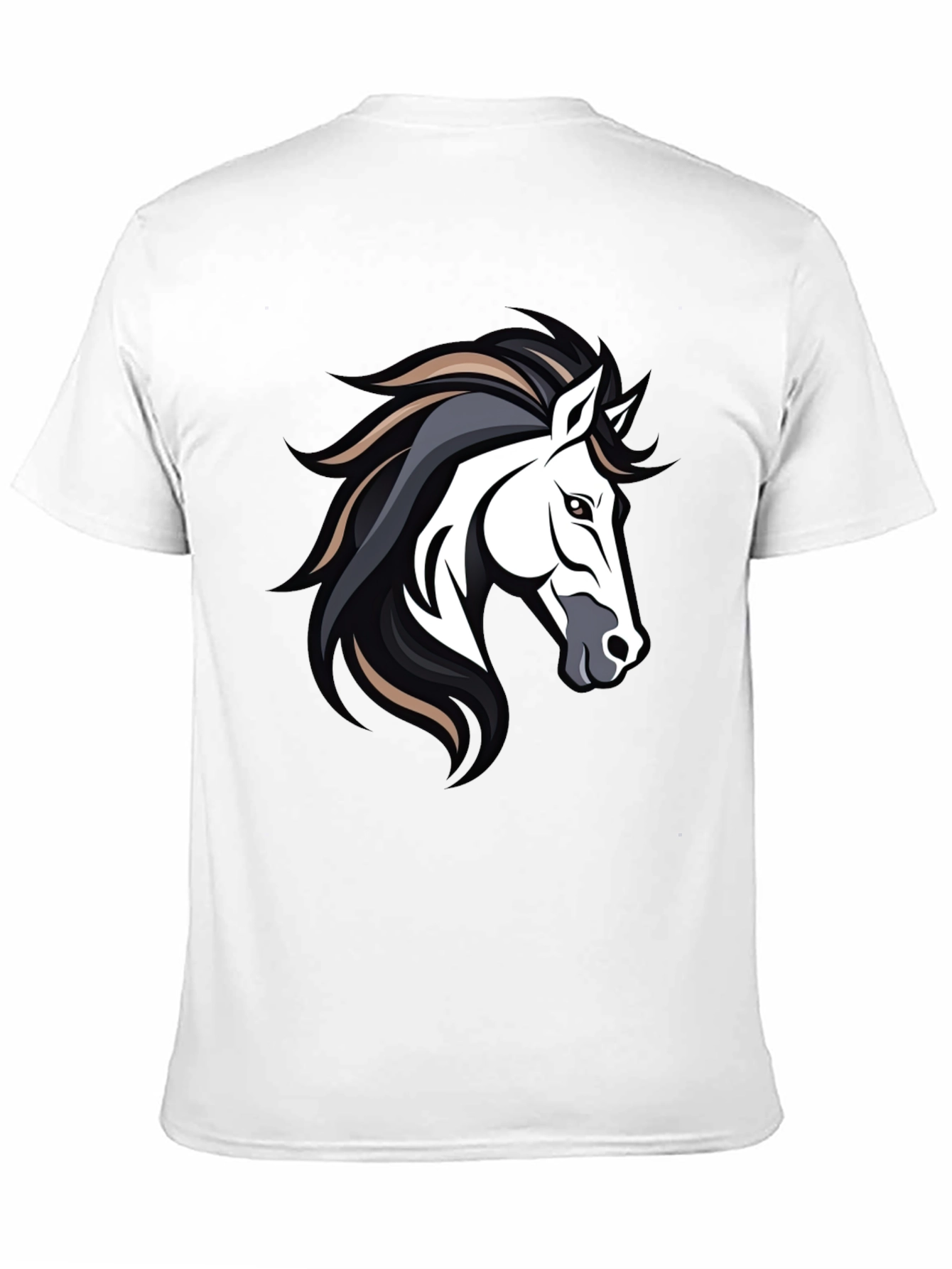 Horse Graphic Tee - Cool Animal Design