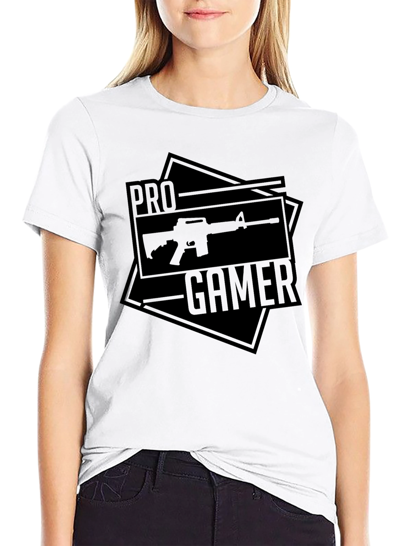 Pro Gamer Graphic Tee - Black