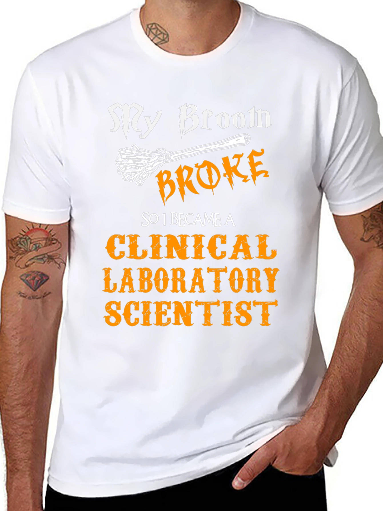 Clinical Laboratory Scientist T-Shirt - Halloween