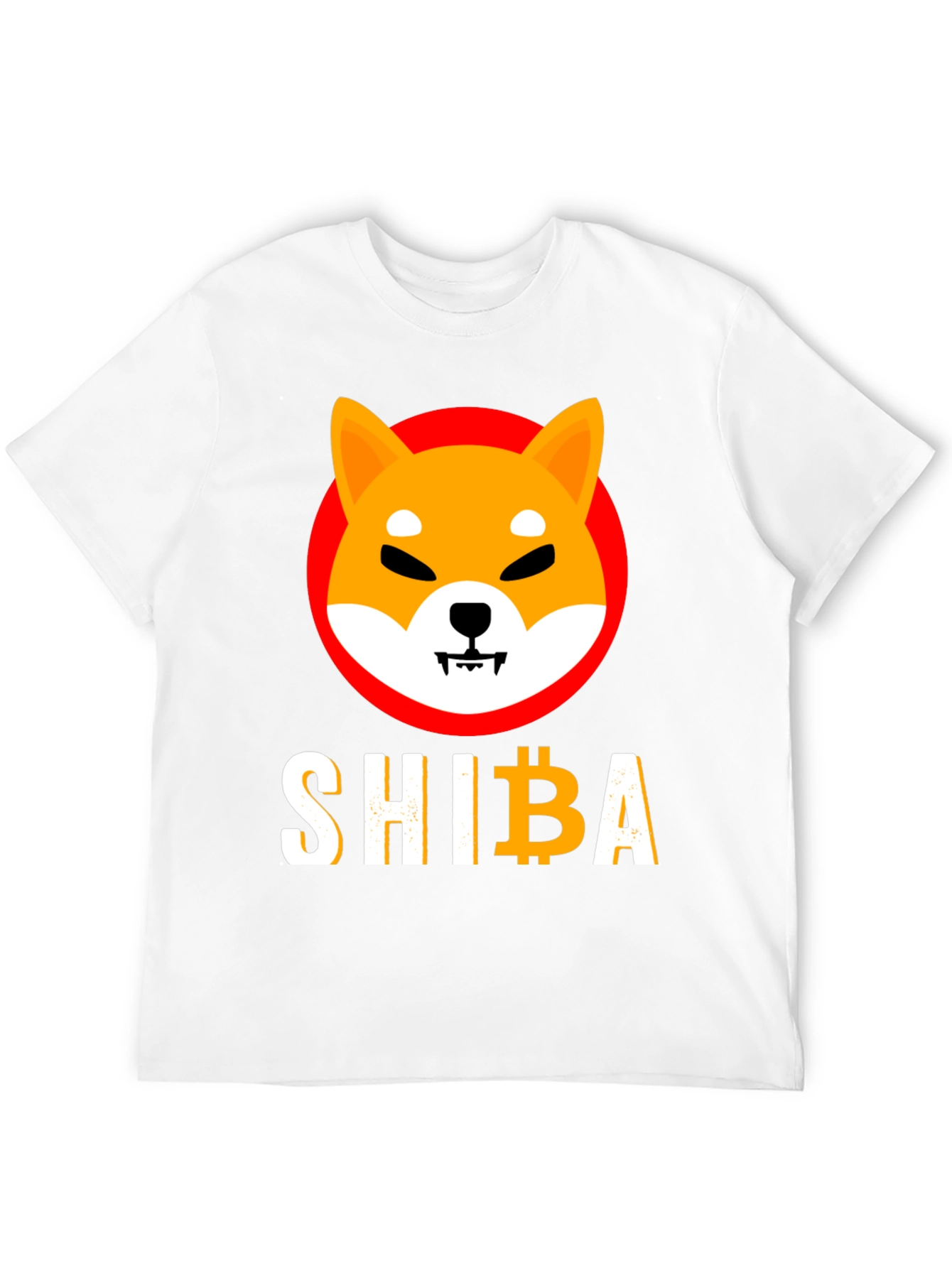 Shiba Inu Crypto Tee - Mens Black T-Shirt