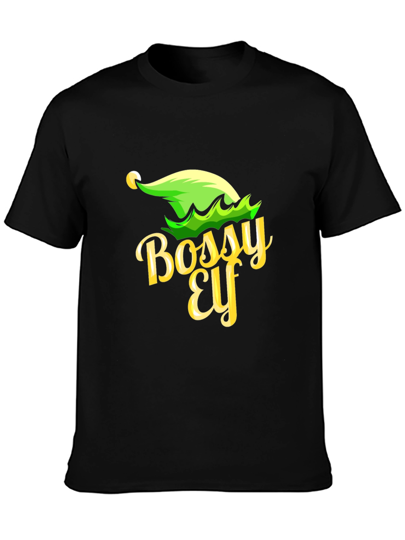Bossy Elf Holiday T-Shirt