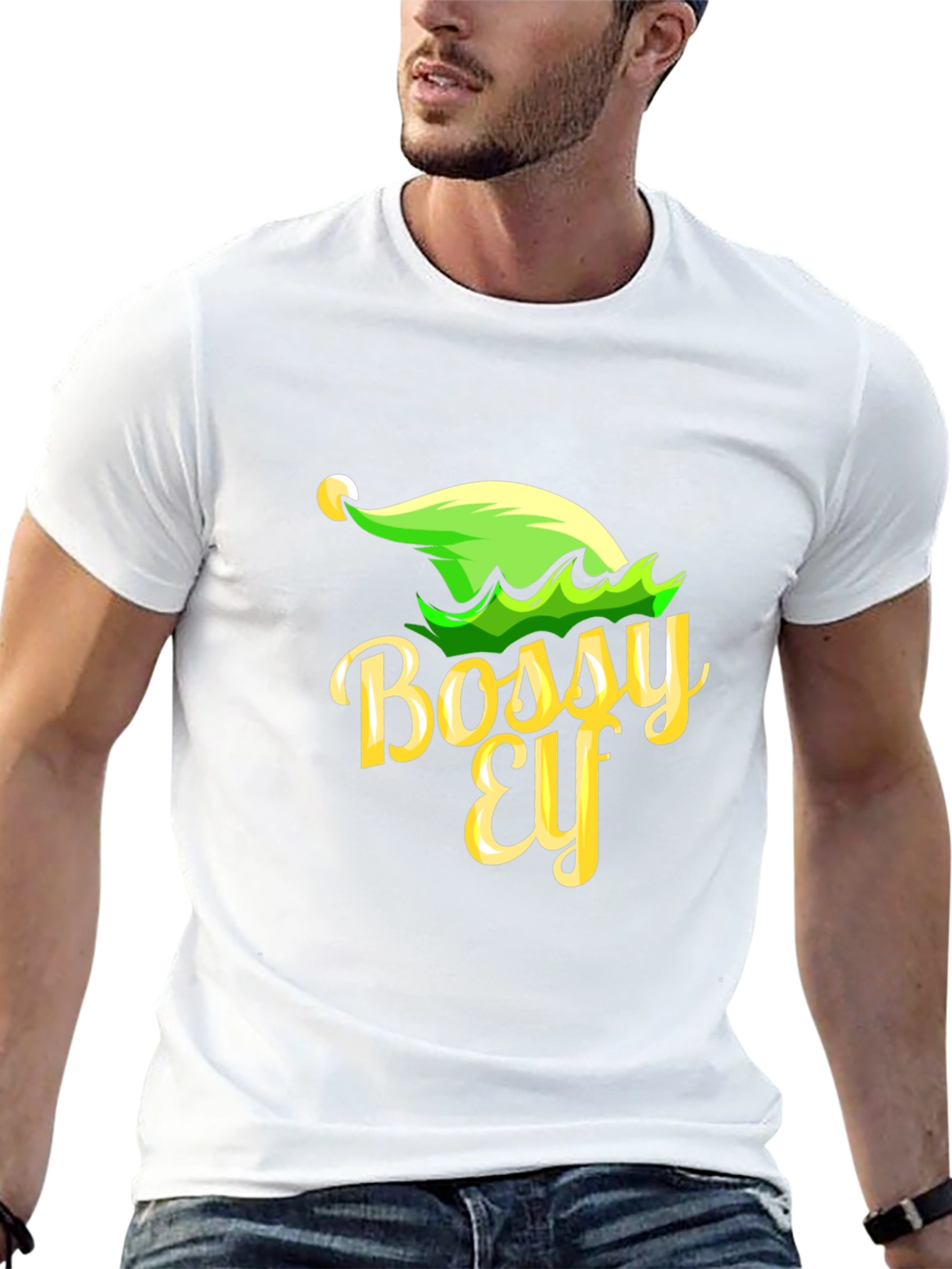 Bossy Elf Holiday T-Shirt