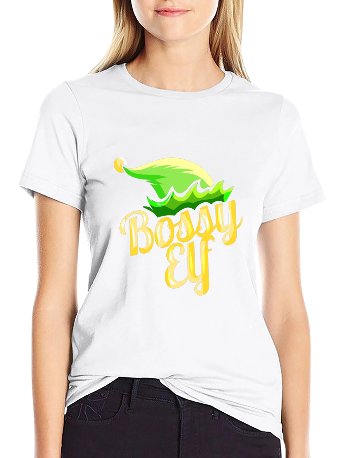 Bossy Elf Holiday T-Shirt