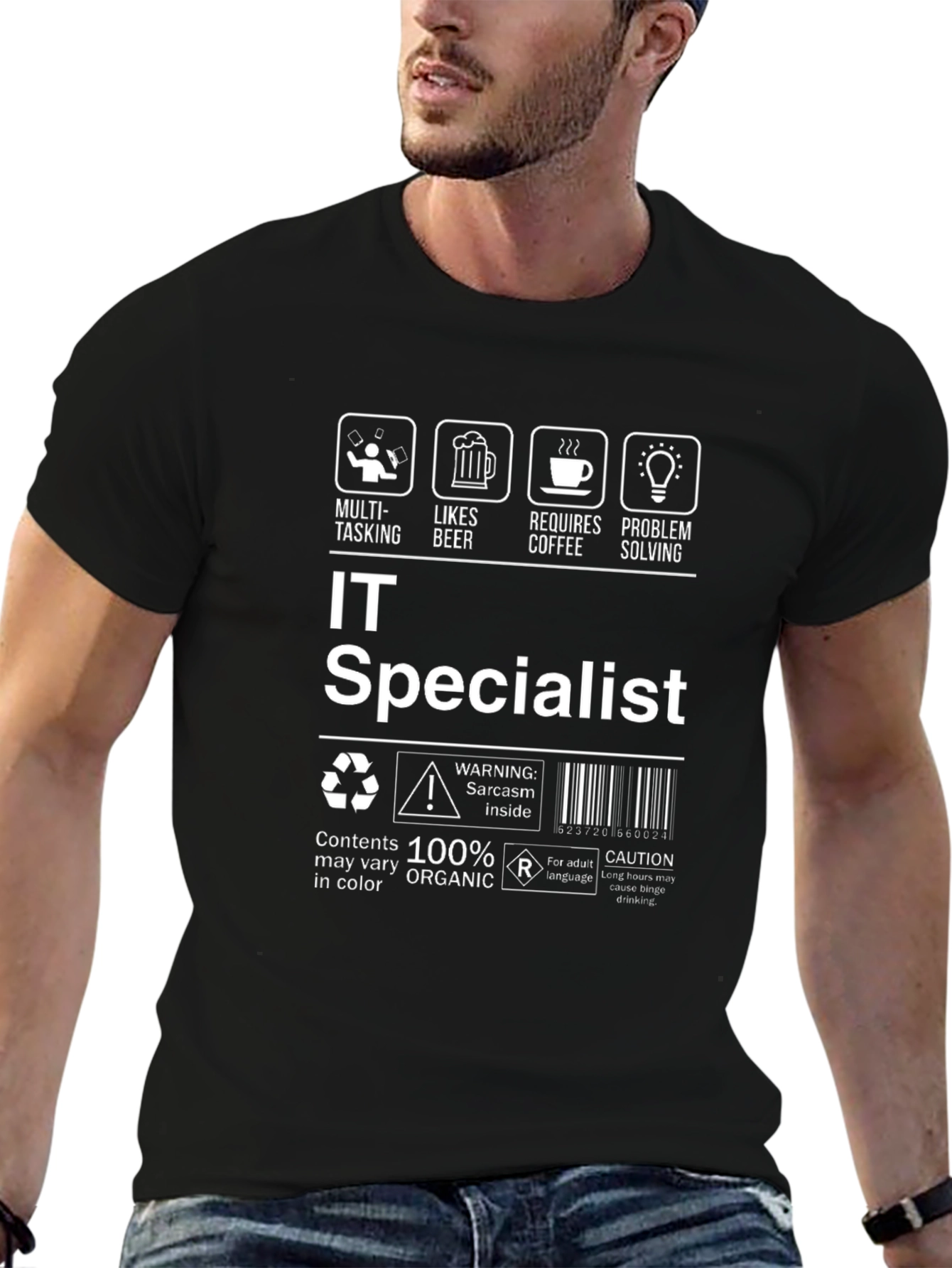 IT Specialist Humor Graphic T-Shirt