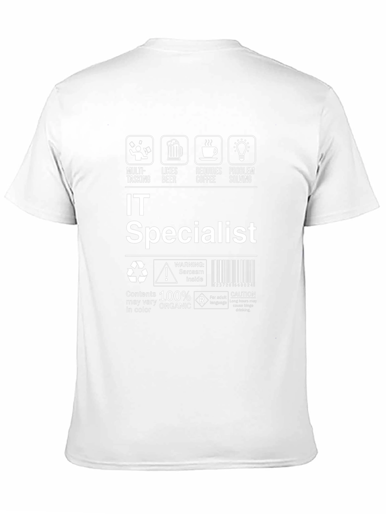 IT Specialist Humor Graphic T-Shirt