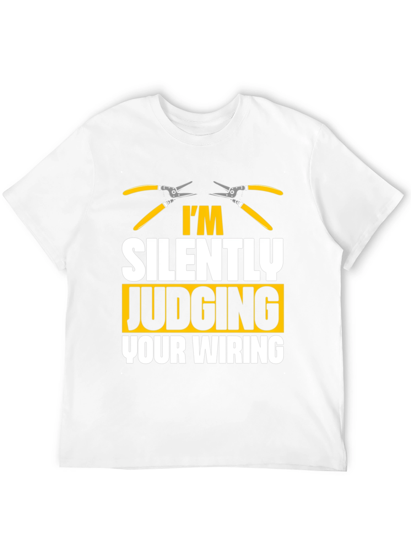 Silently Judging Your Wiring T-Shirt