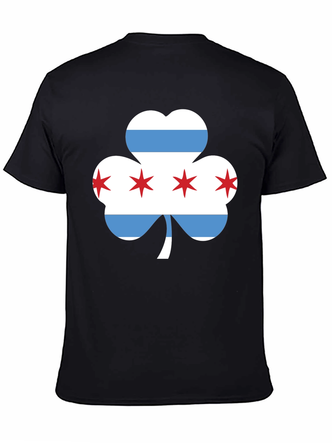 Chicago Shamrock Black T-Shirt