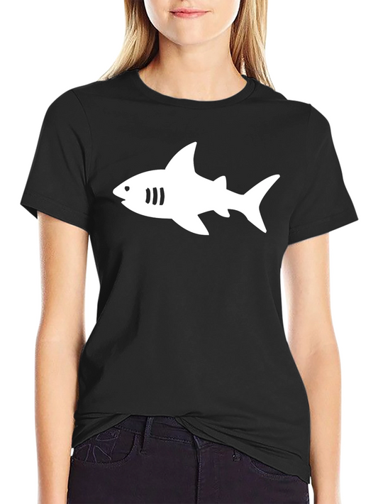 Black Shark Graphic Tee - Cool & Casual