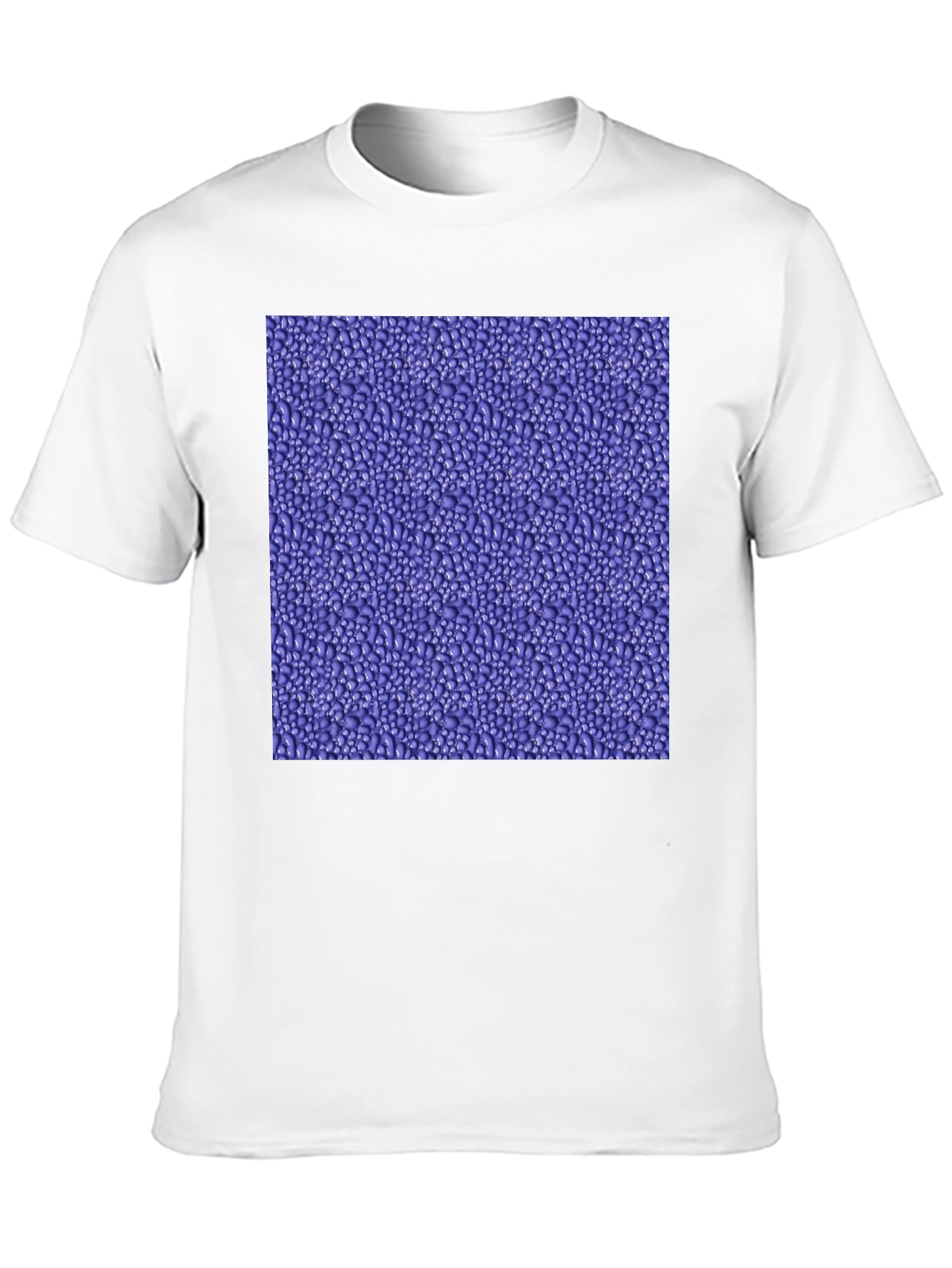 Abstract Pattern Mens Crew Neck Tee