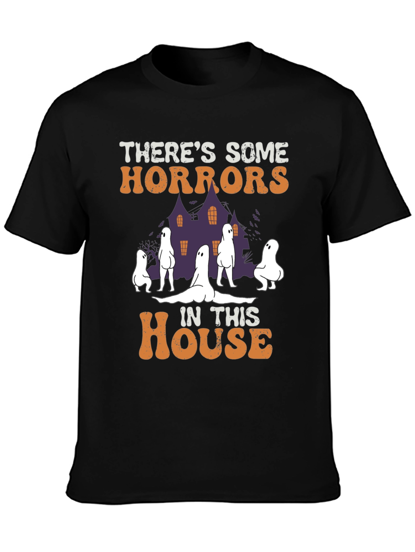 Halloween Horrors in This House Graphic Tee