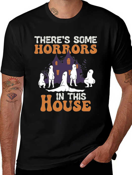 Halloween Horrors in This House Graphic Tee