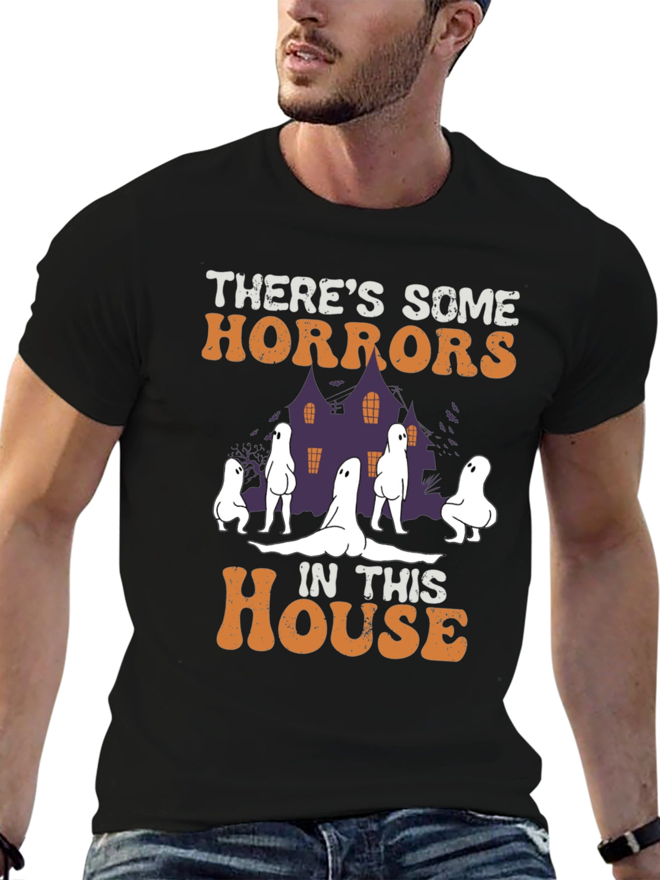 Halloween Horrors in This House Graphic Tee