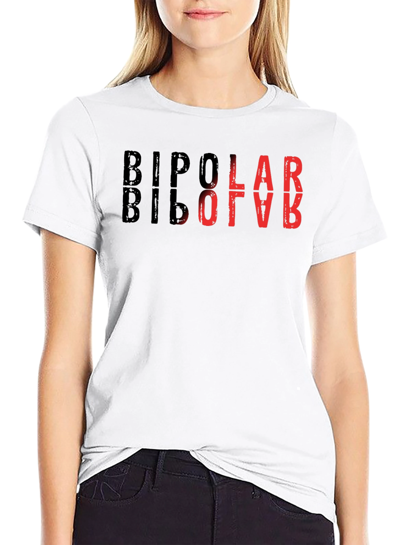 Bipolar Graphic Tee - Trendy Unisex T-Shirt