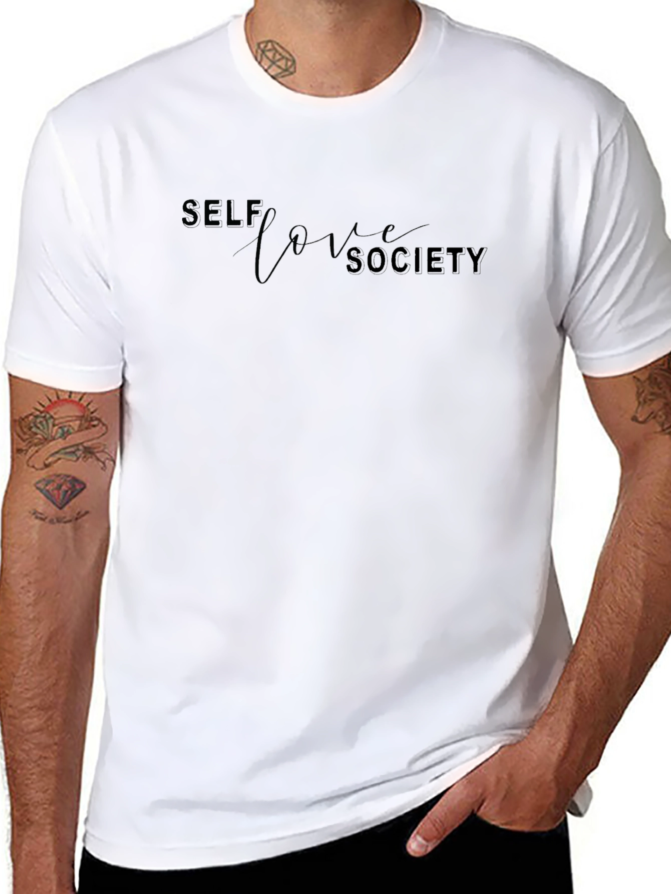 Self Love Society Black Tee