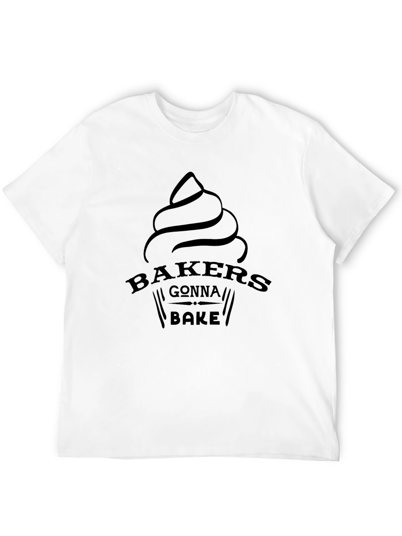 Bakers Gonna Bake Graphic T-Shirt - Black