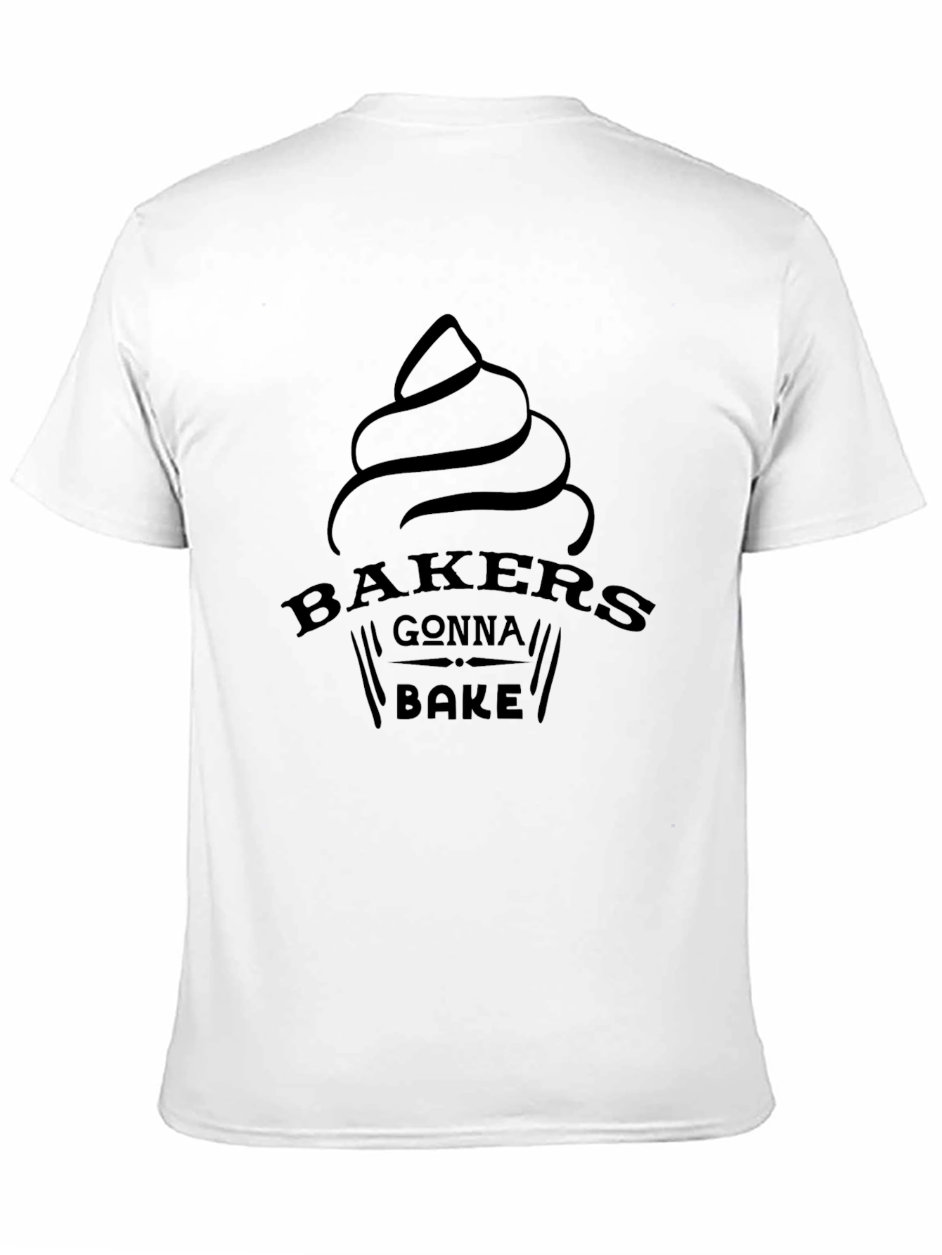 Bakers Gonna Bake Graphic T-Shirt - Black