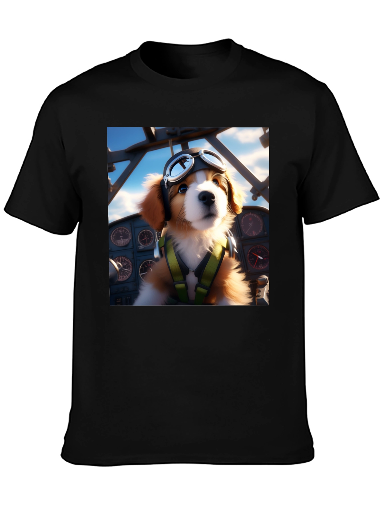 Pilot Pup Tee - Aviation Adventure Shirt