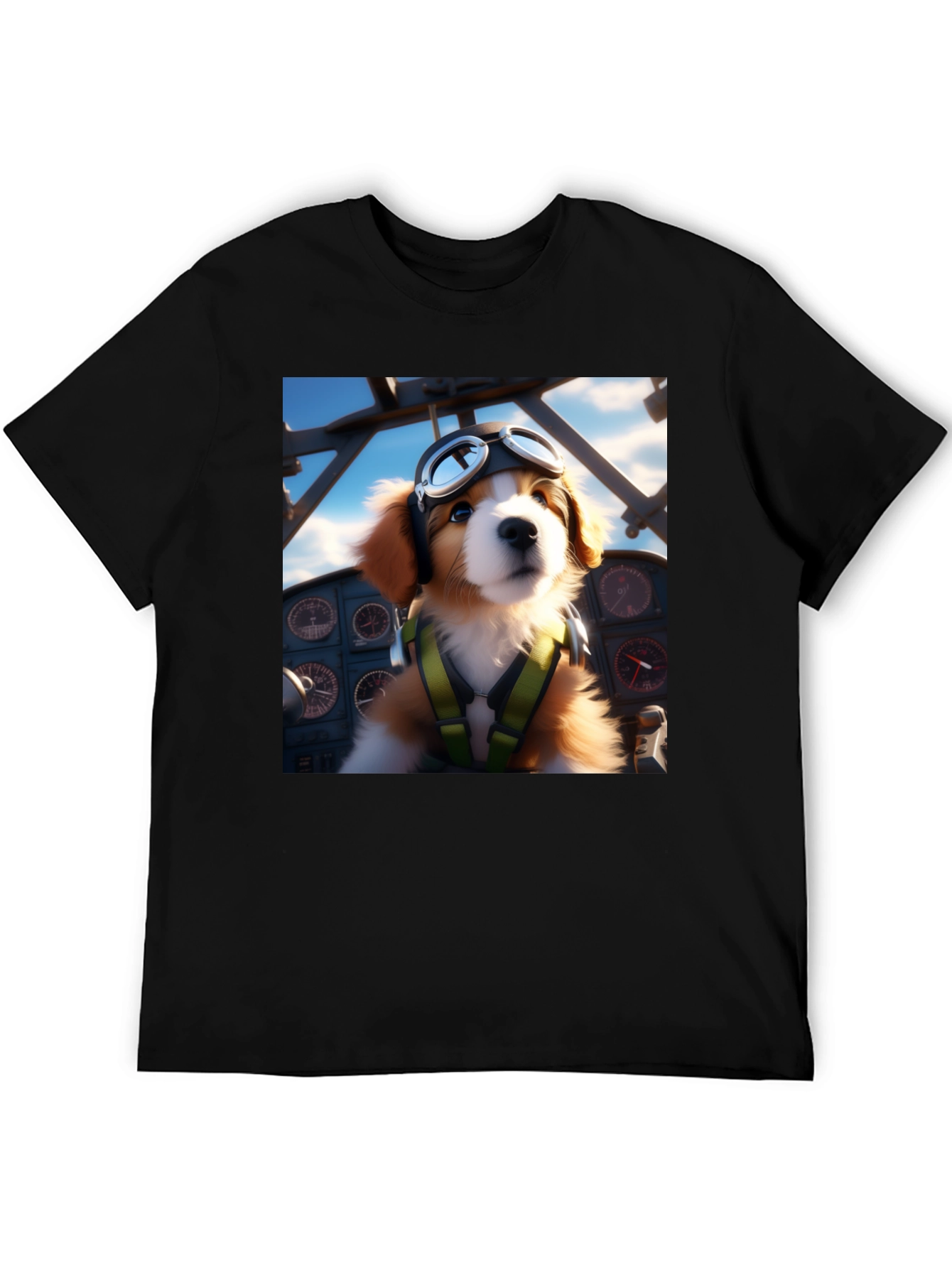 Pilot Pup Tee - Aviation Adventure Shirt