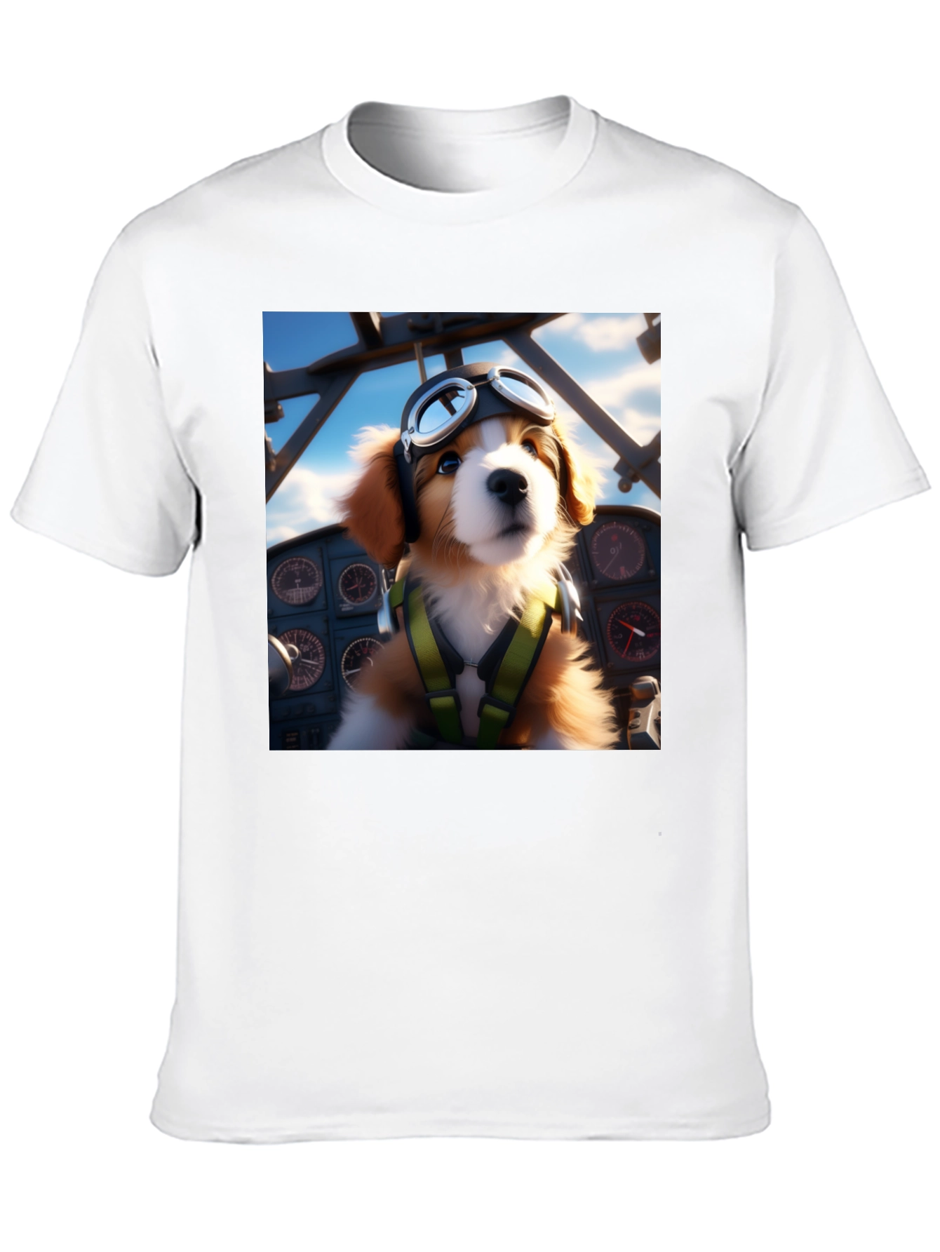 Pilot Pup Tee - Aviation Adventure Shirt
