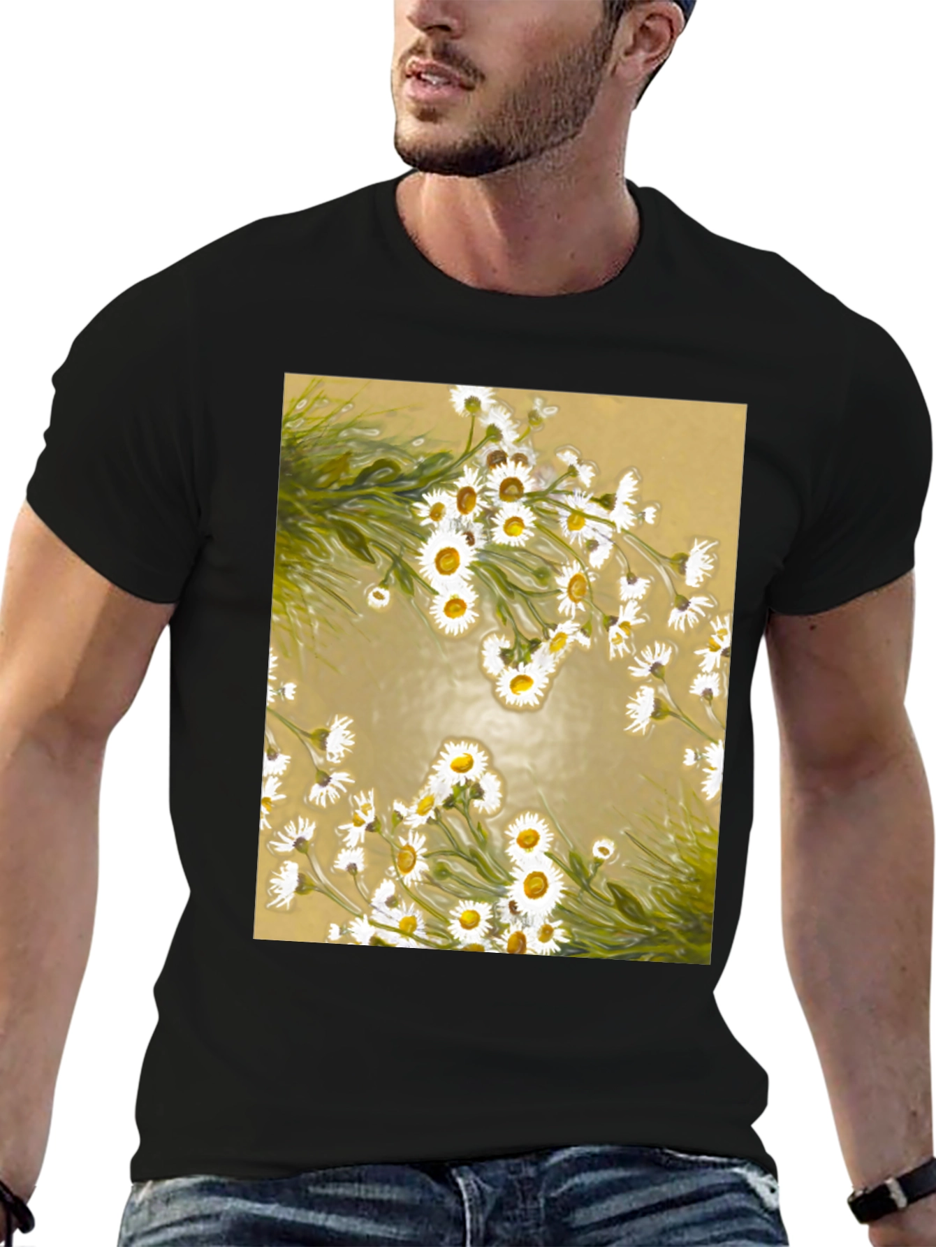 Floral Graphic T-Shirt - Daisy Delight