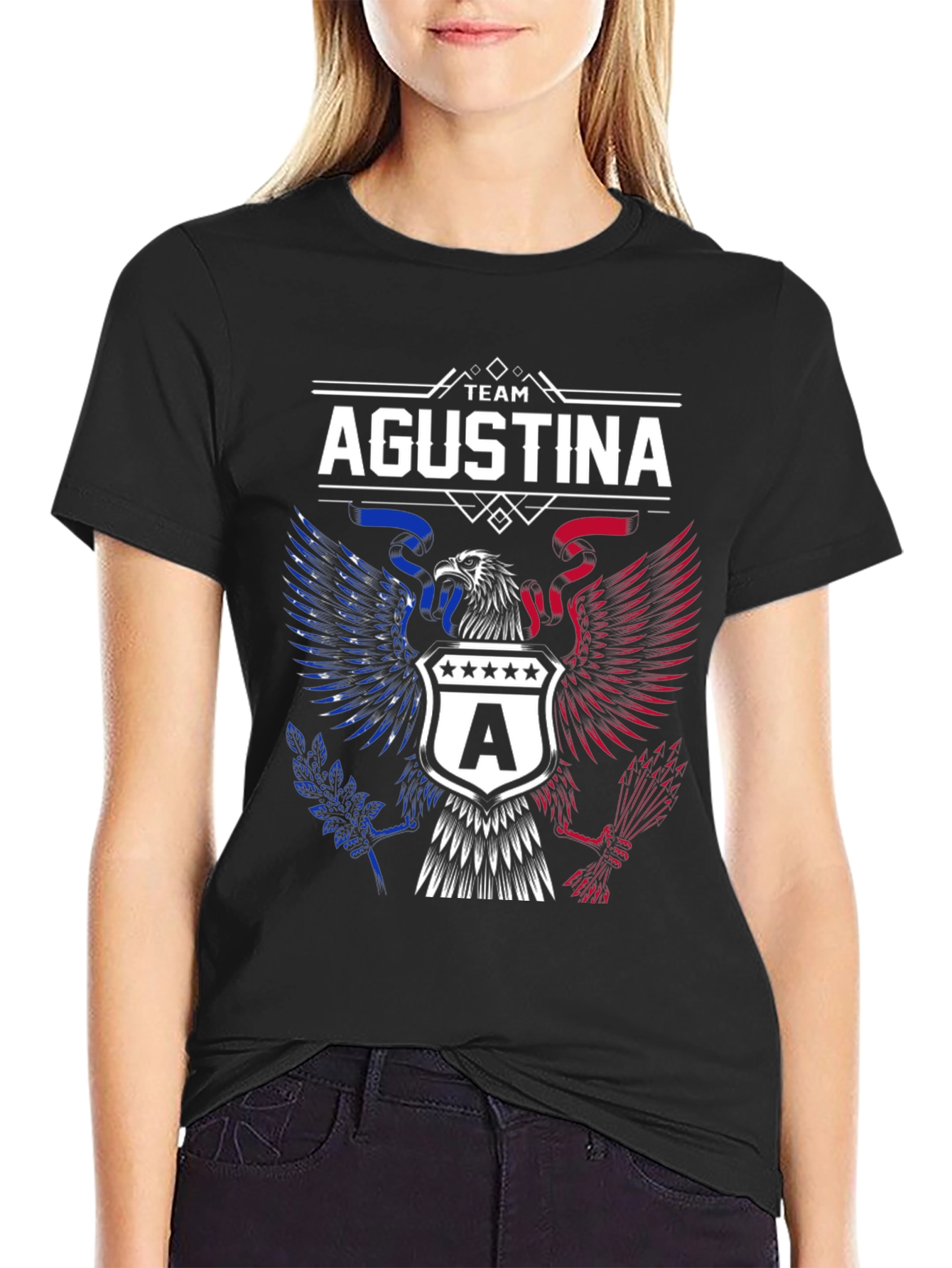 Team Agustina Patriotic Eagle T-Shirt