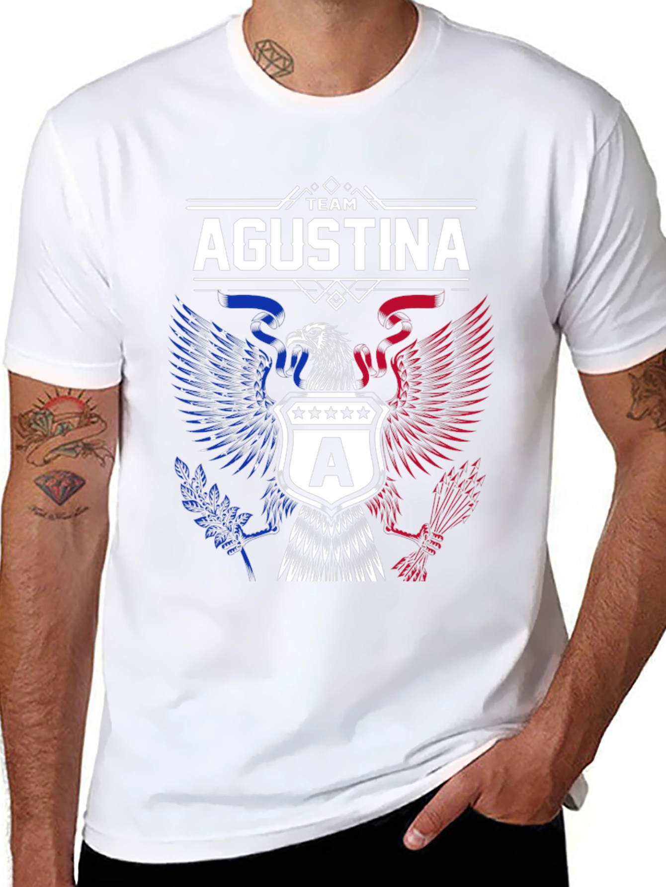 Team Agustina Patriotic Eagle T-Shirt