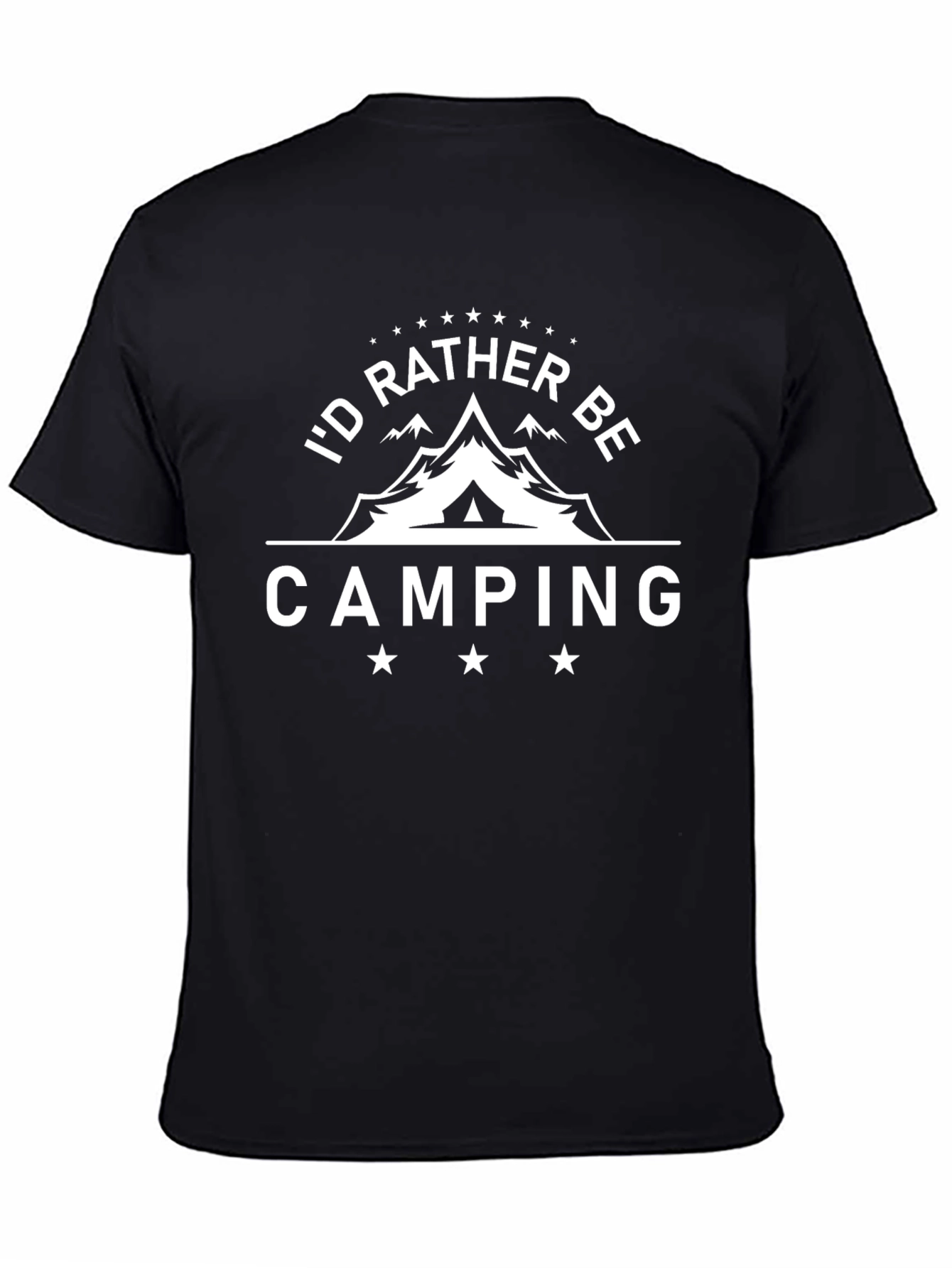 Camping Graphic Tee - Id Rather Be Camping