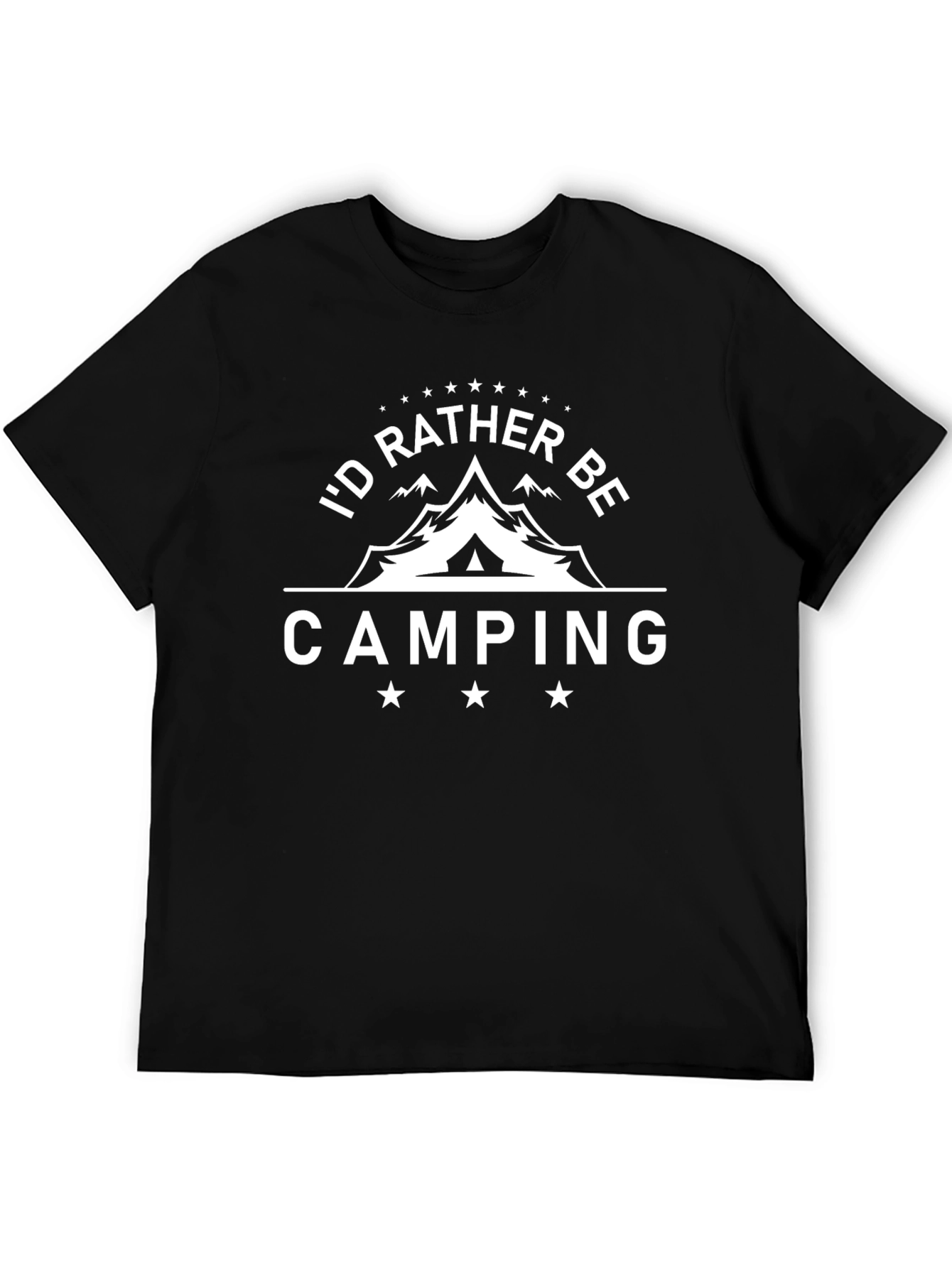 Camping Graphic Tee - Id Rather Be Camping