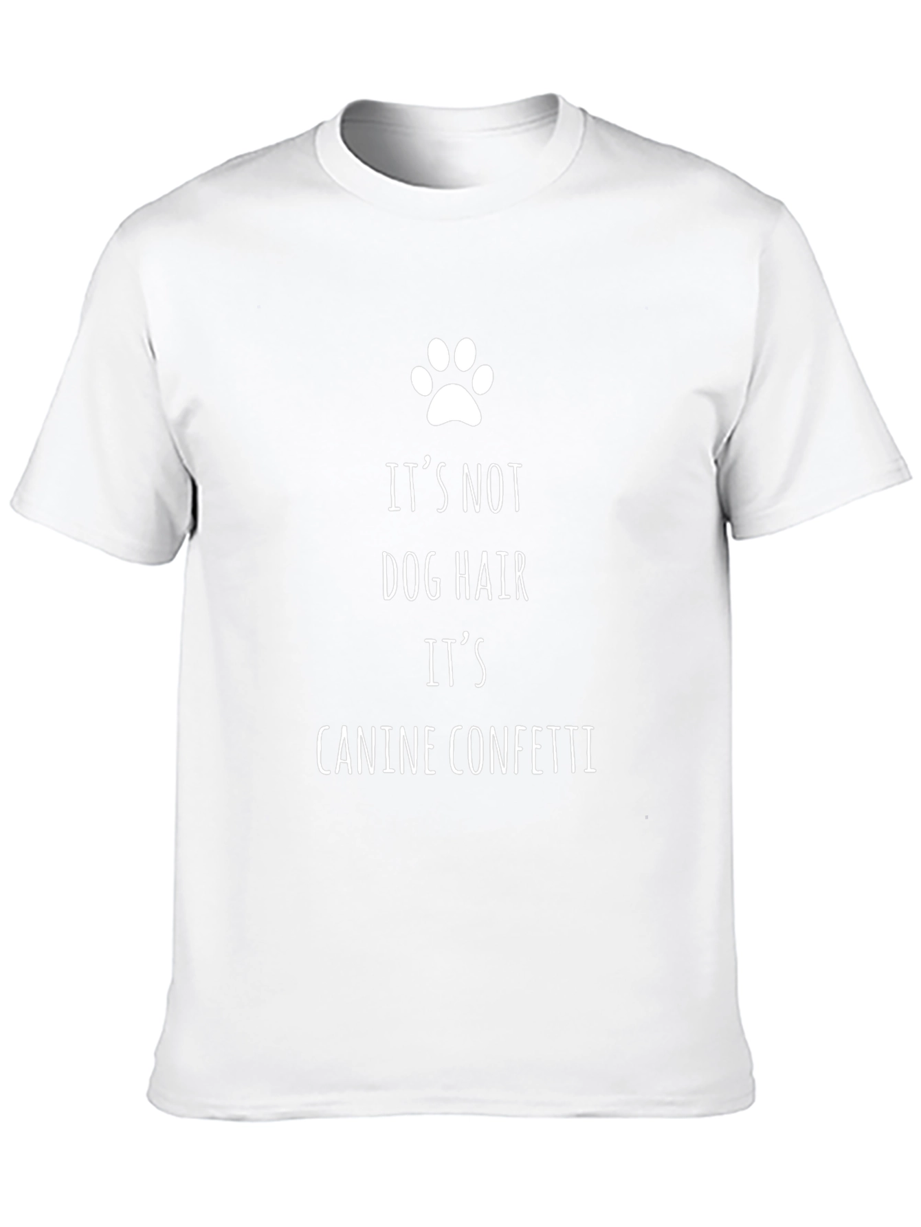 Canine Confetti T-Shirt - Dog Lover Tee