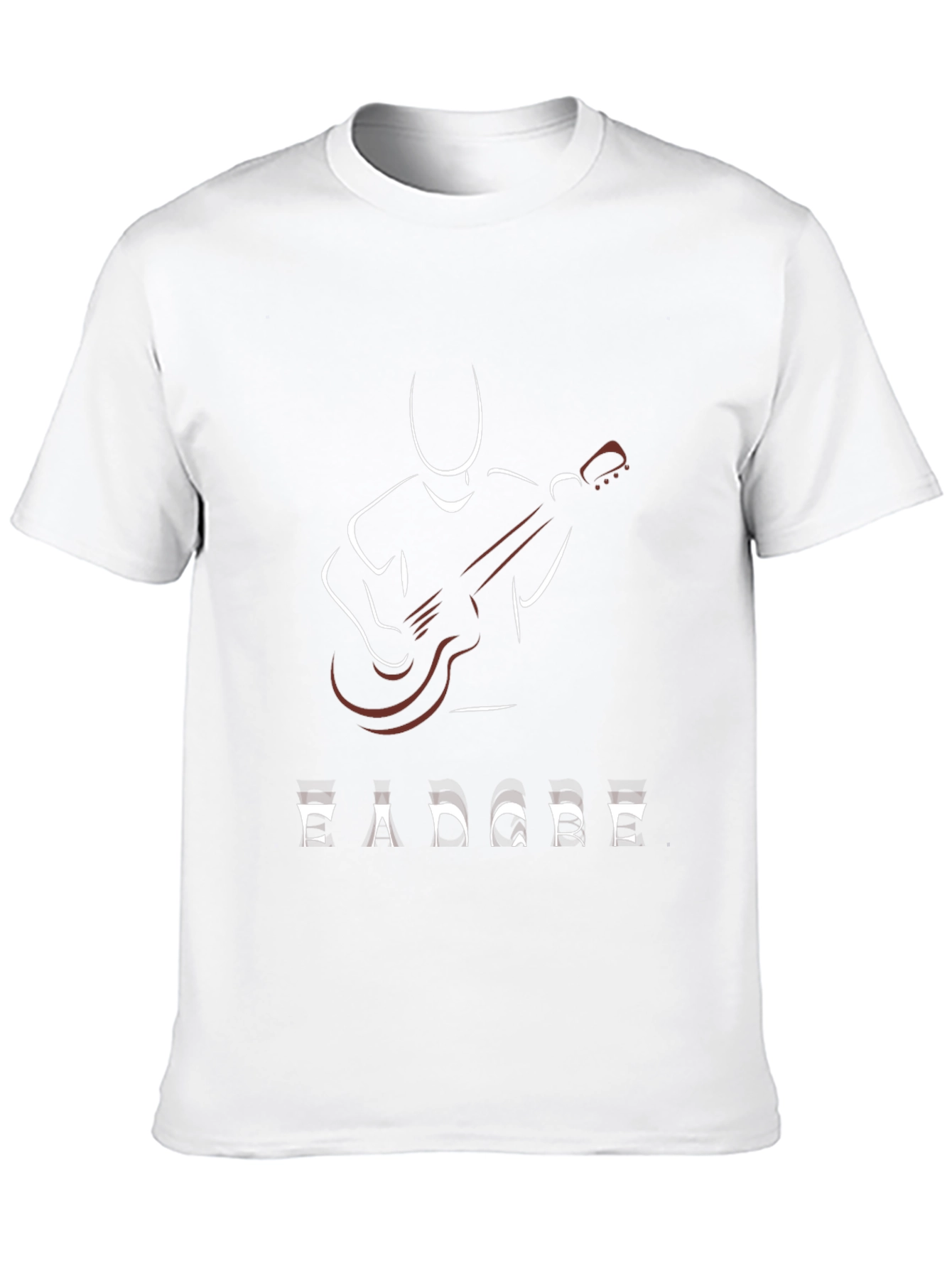 Guitarist Graphic Tee - Stylish Musician T-Shirt