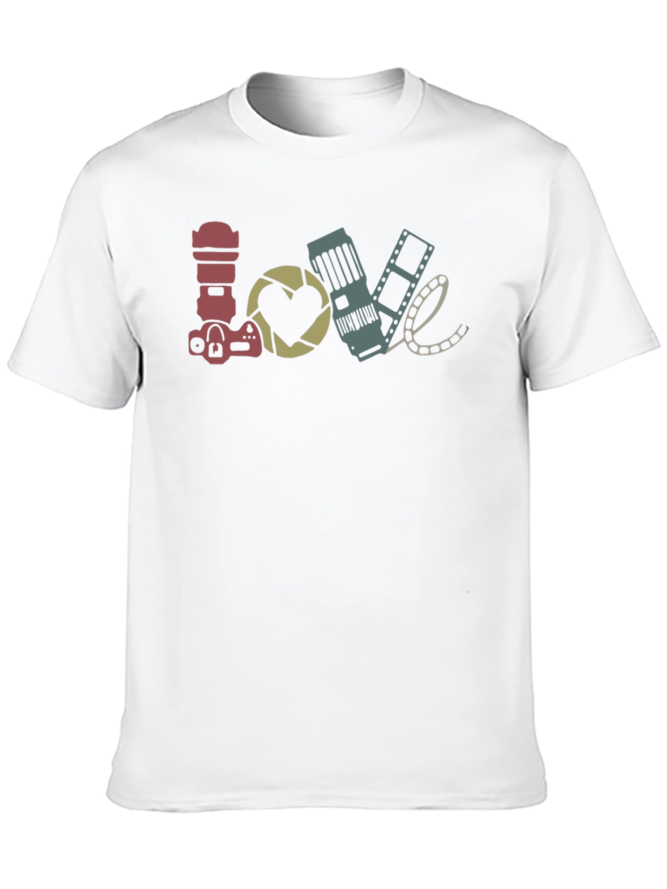 Photographer LOVE T-Shirt Camera Film