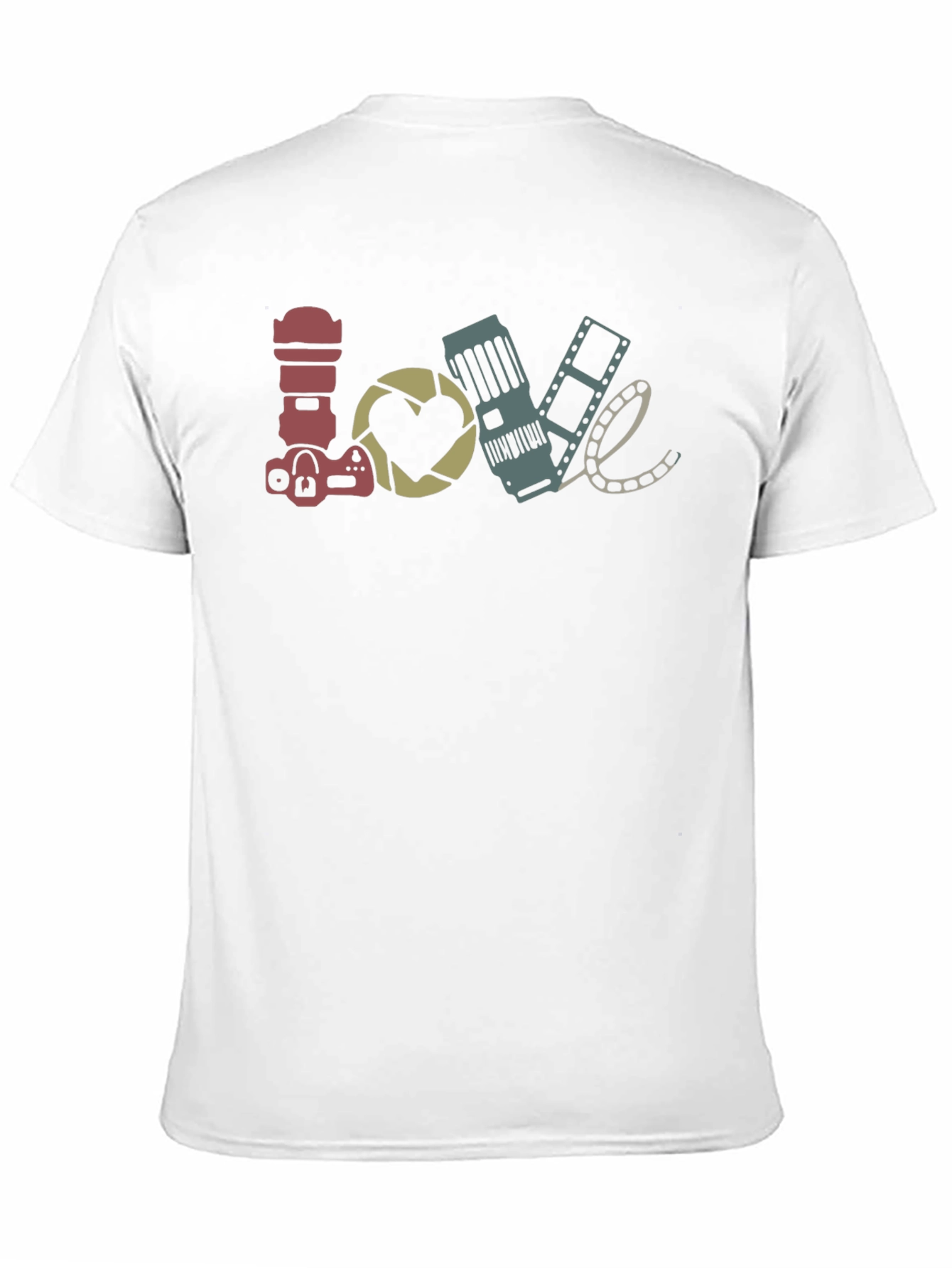 Photographer LOVE T-Shirt Camera Film