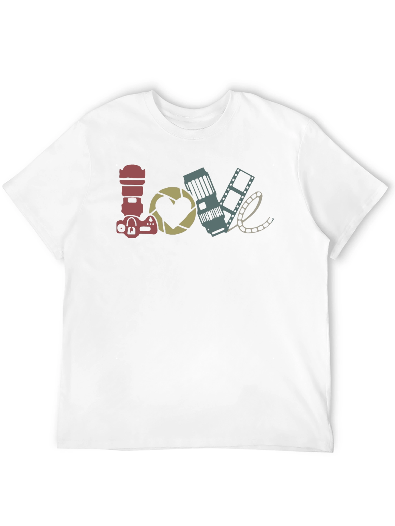 Photographer LOVE T-Shirt Camera Film