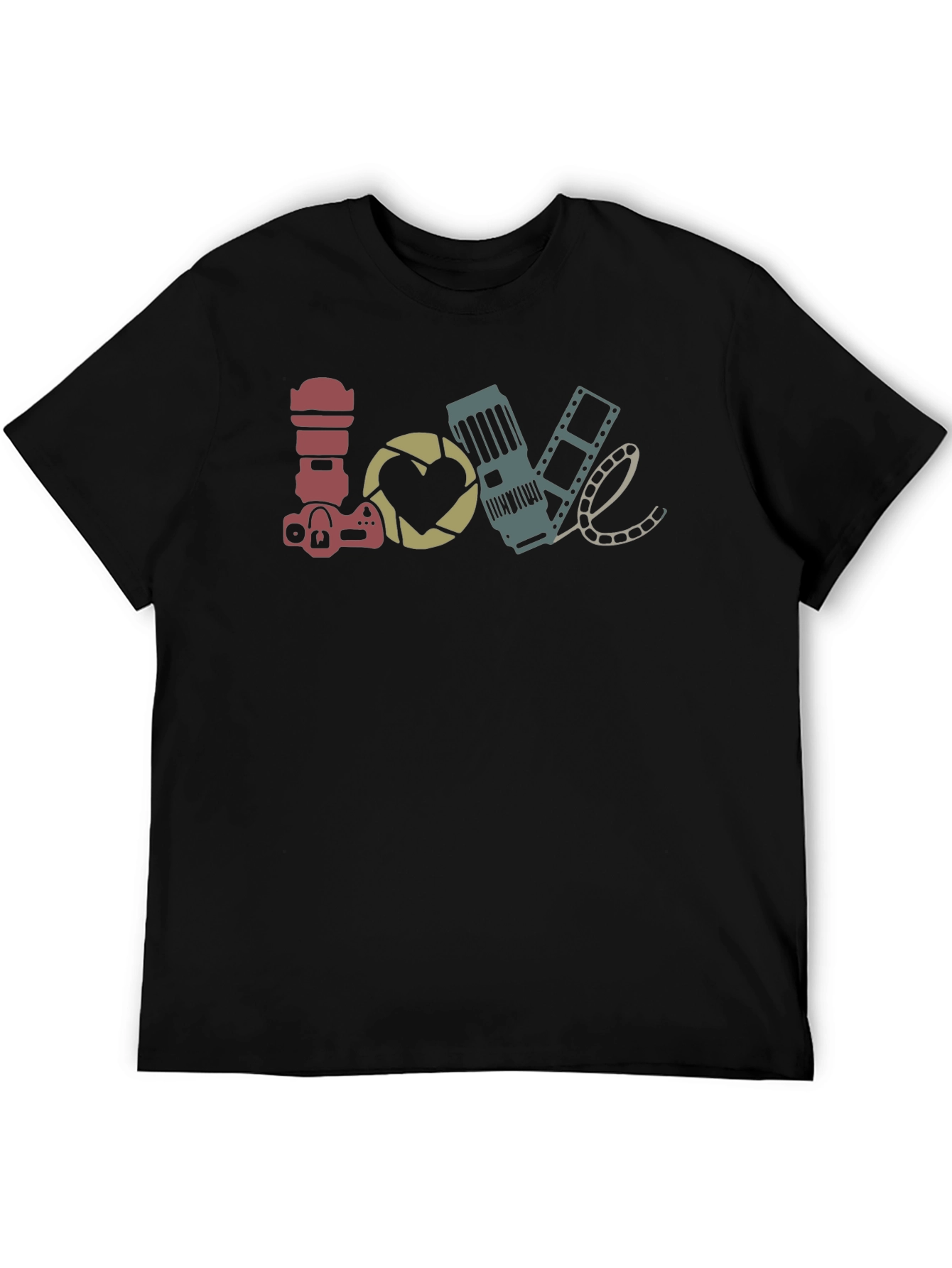 Photographer LOVE T-Shirt Camera Film