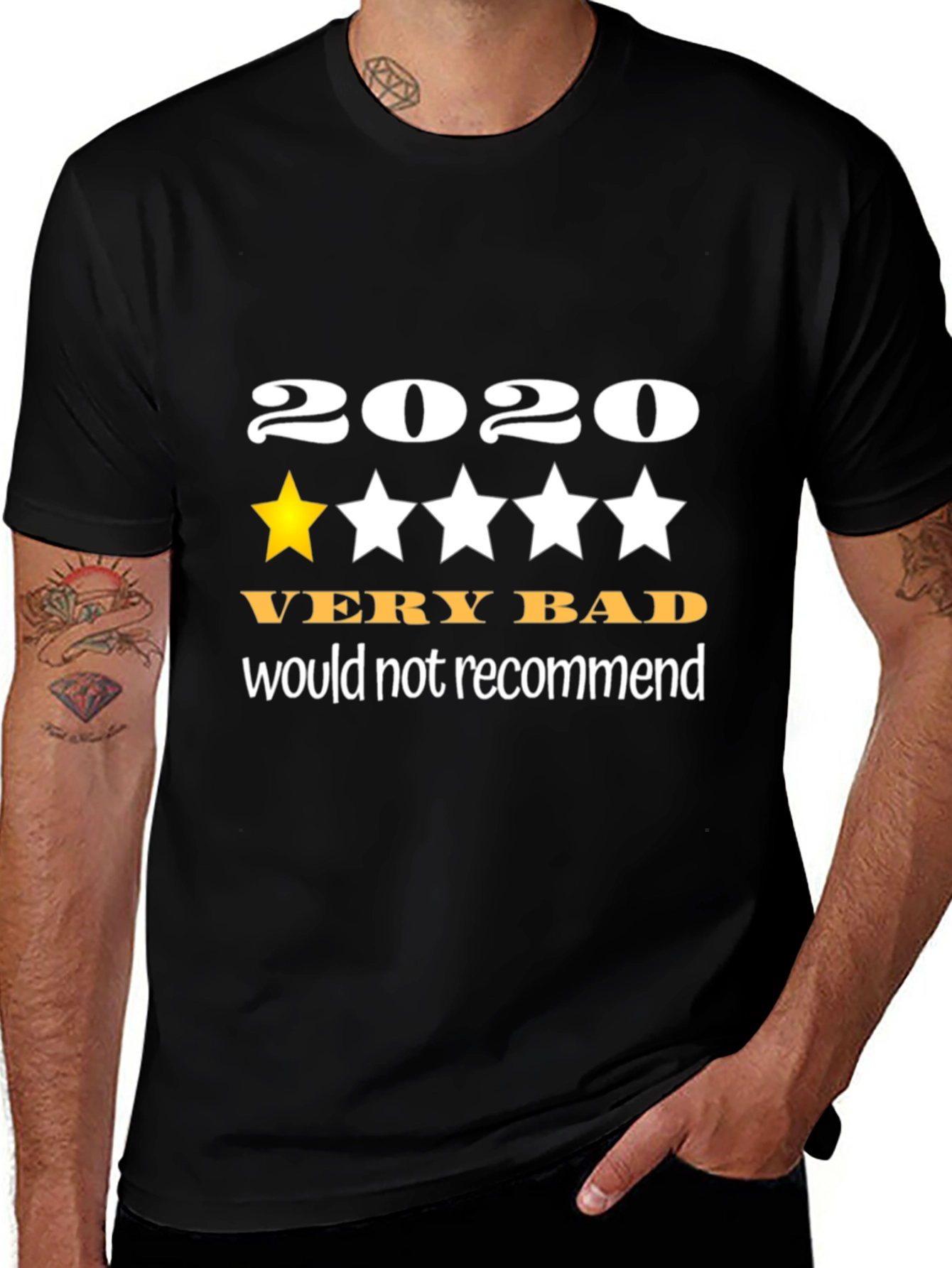 2020 Very Bad T-Shirt - One Star Review