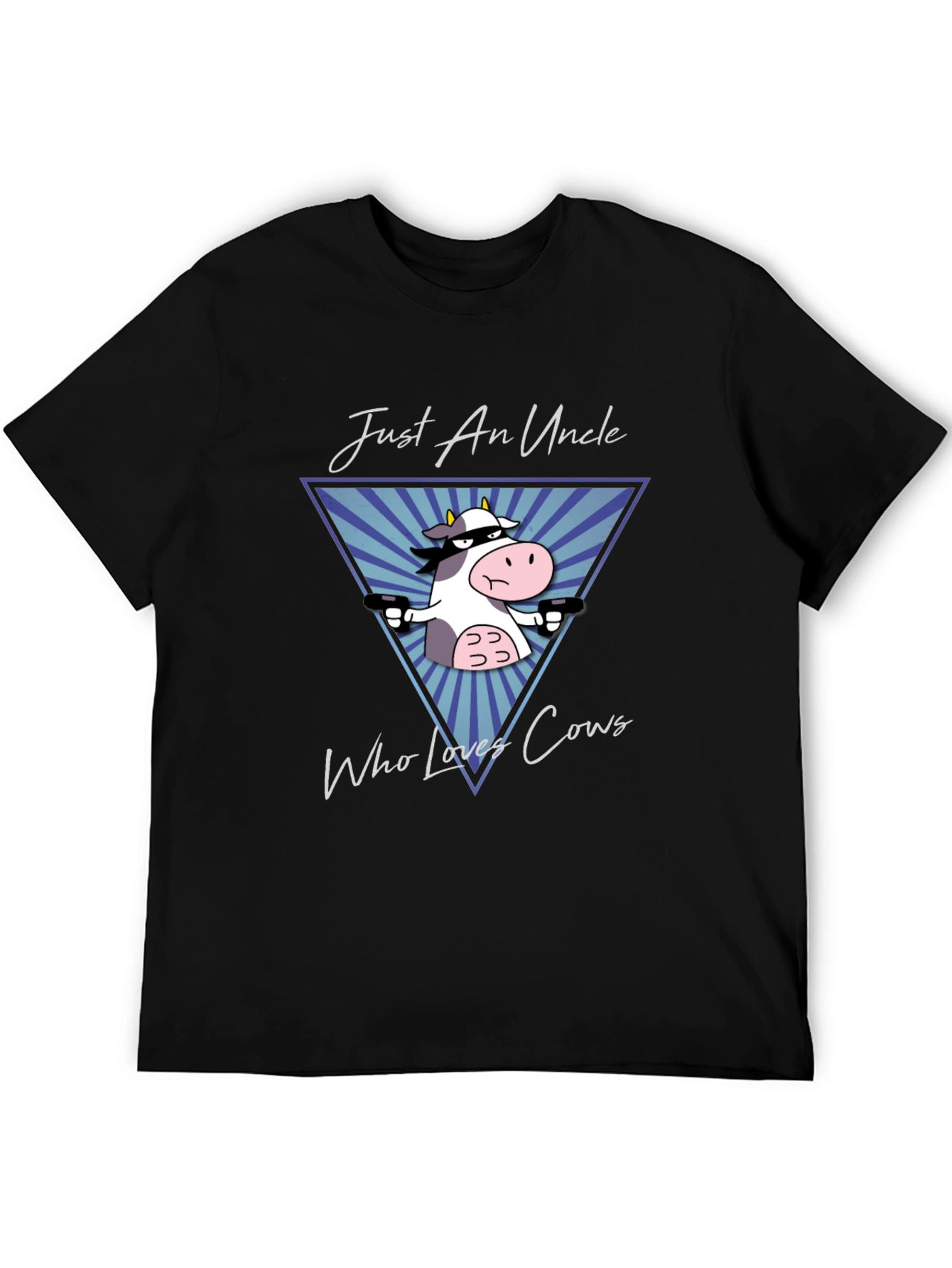 Just An Uncle Who Loves Cows T-Shirt