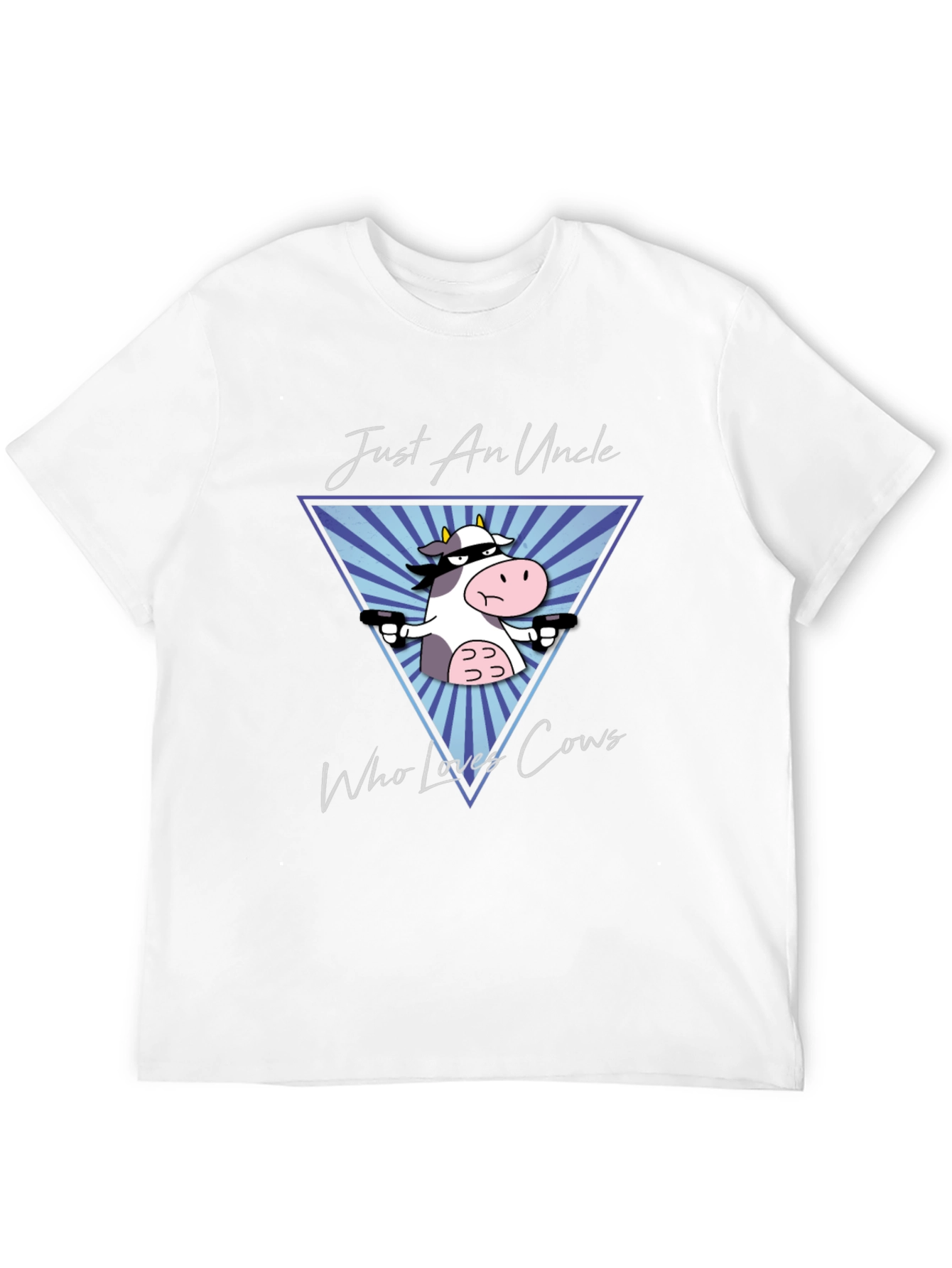 Just An Uncle Who Loves Cows T-Shirt