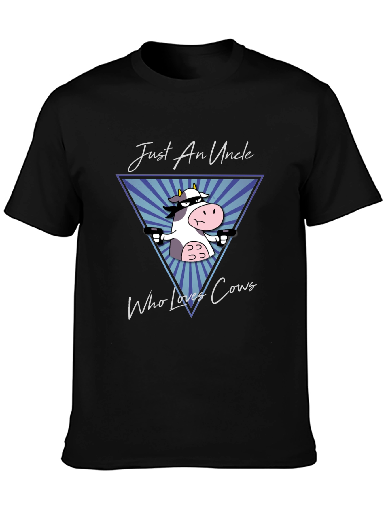 Just An Uncle Who Loves Cows T-Shirt