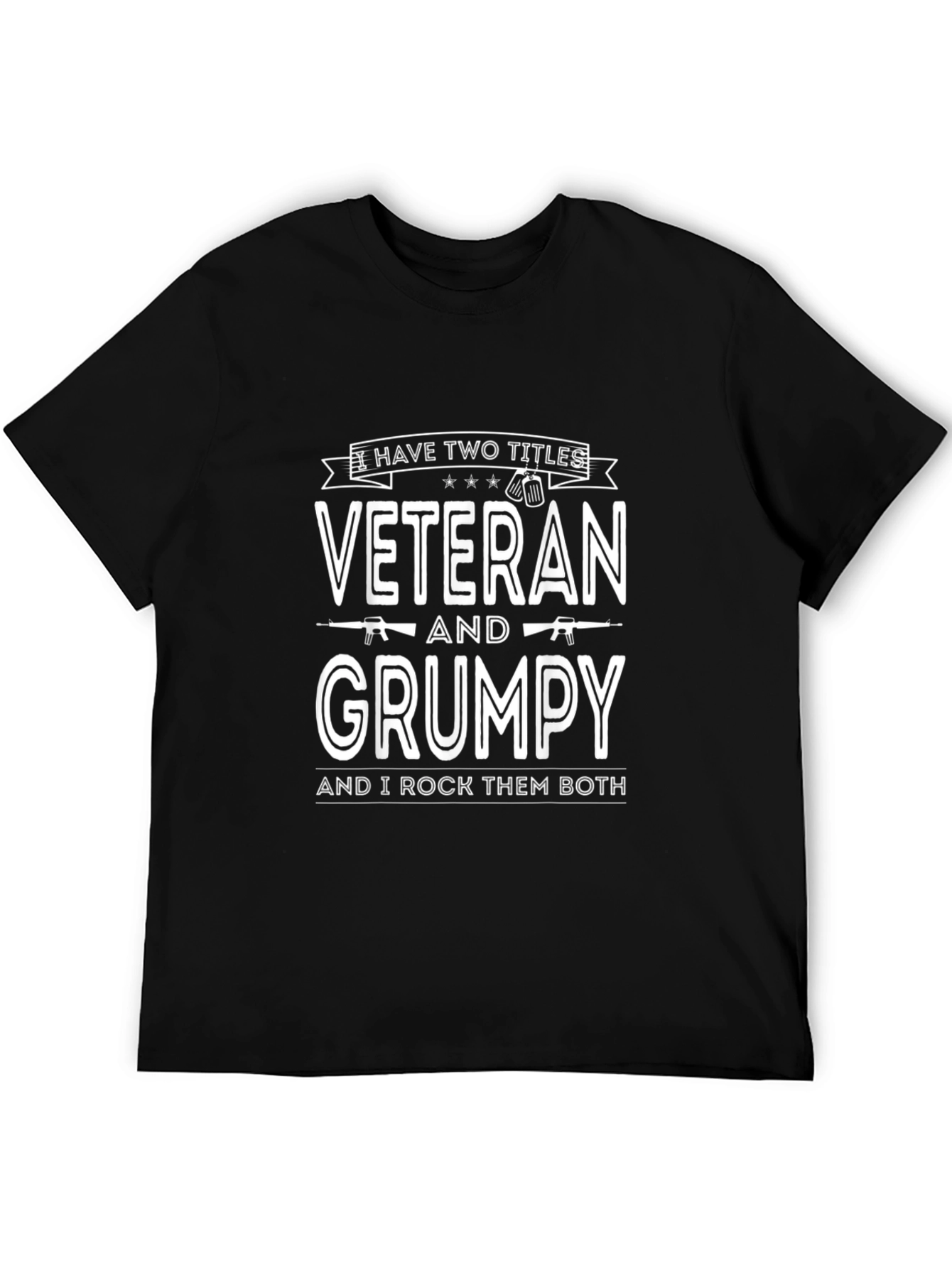 Veteran and Grumpy T-Shirt