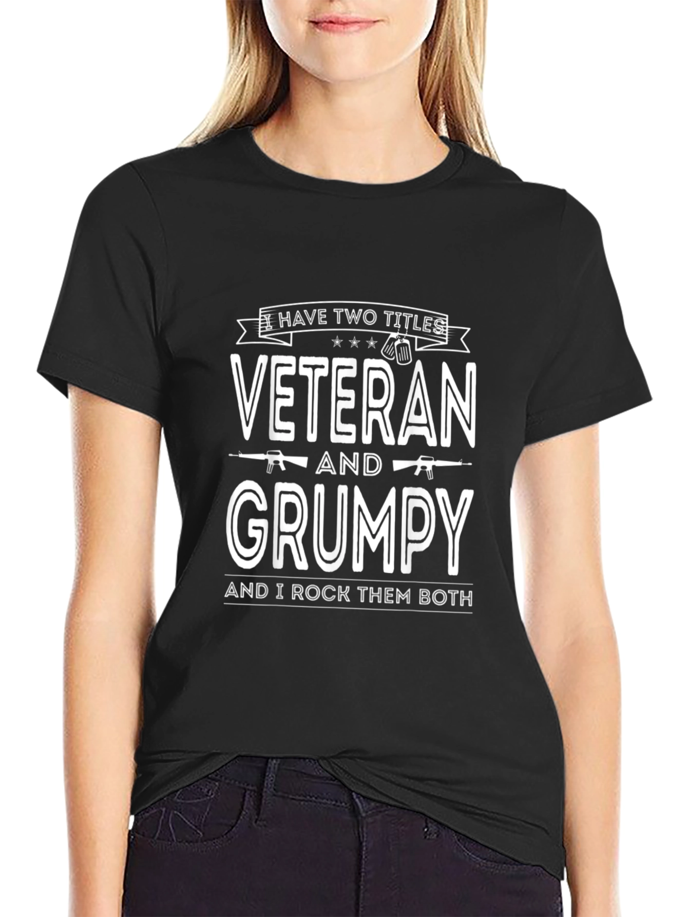 Veteran and Grumpy T-Shirt