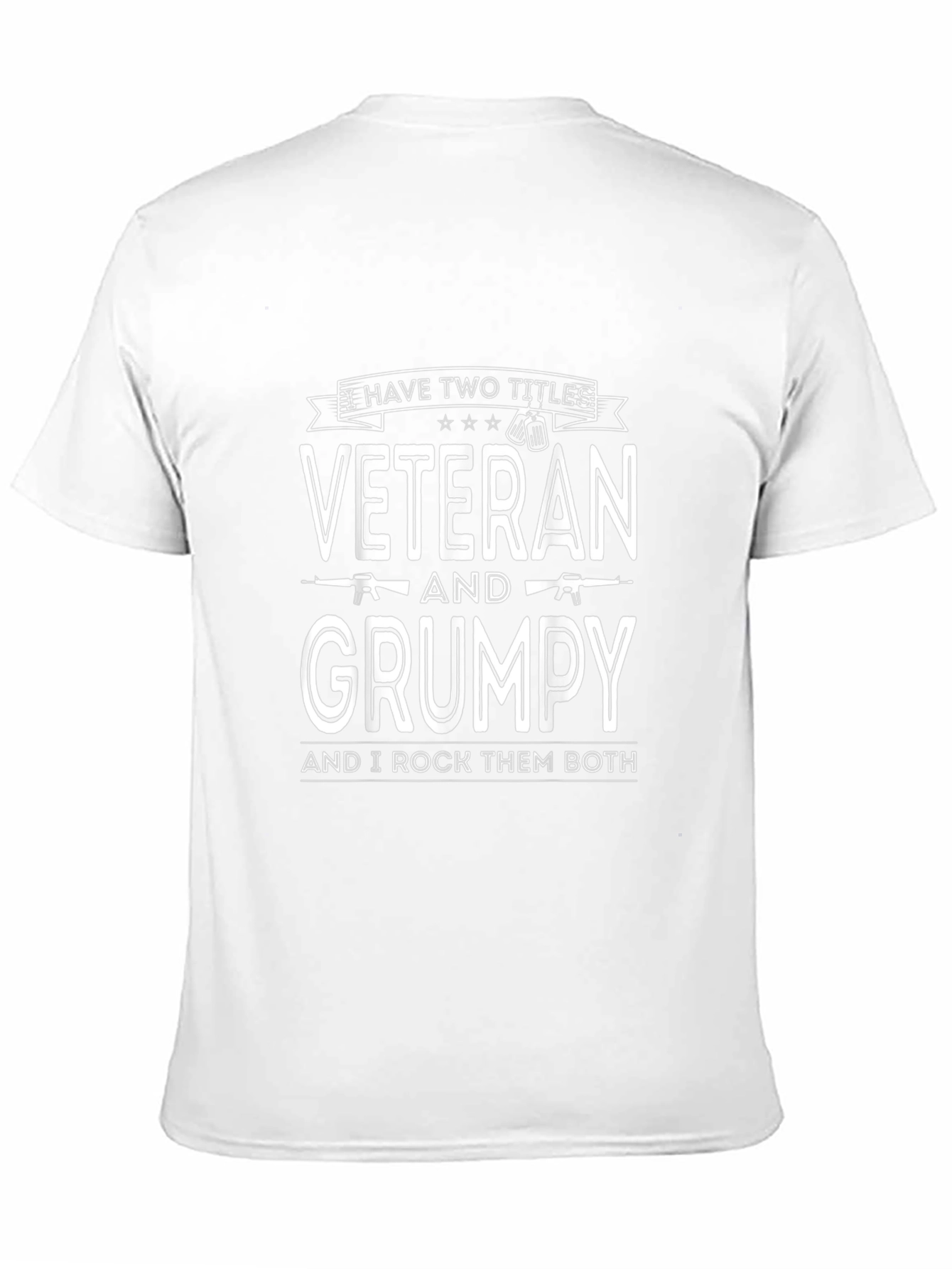 Veteran and Grumpy T-Shirt