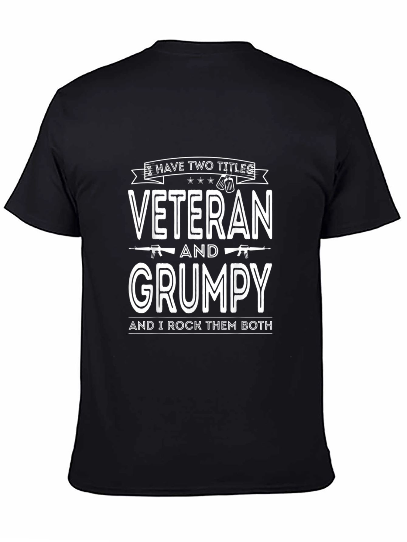 Veteran and Grumpy T-Shirt