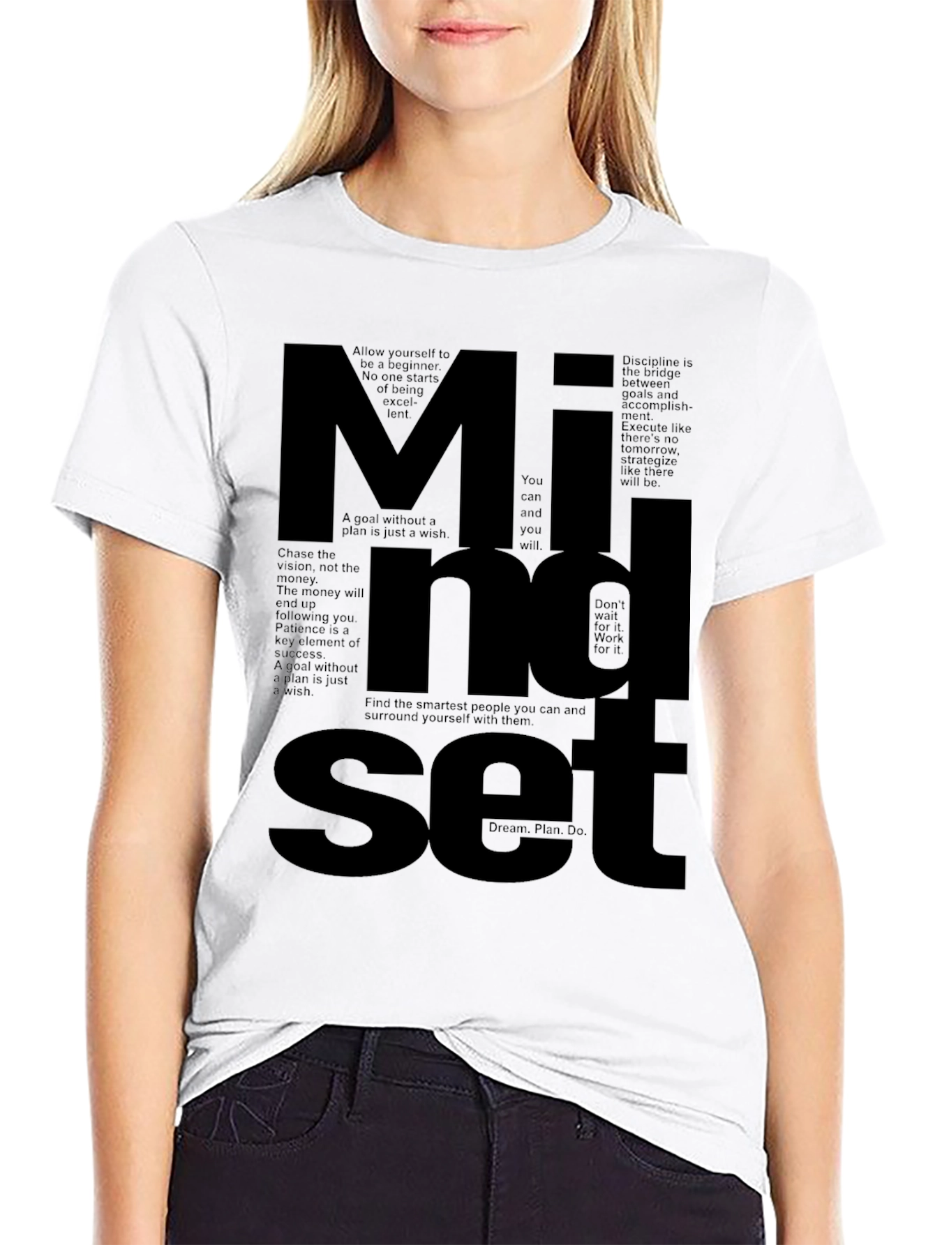 Mindset Graphic Tee - Motivational T-Shirt for Men