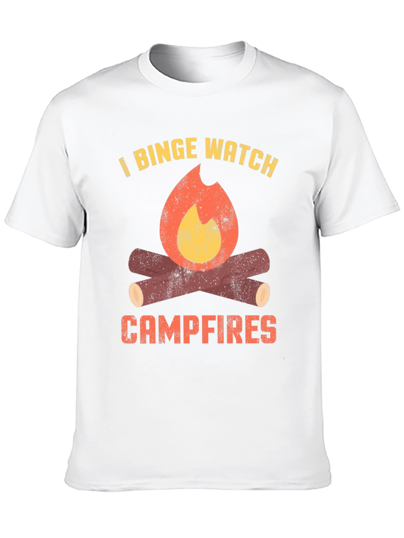 Binge Watch Campfires Graphic Tee